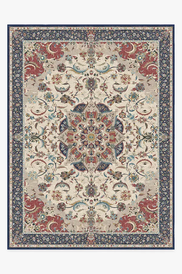 Area Rug Machine Washable - Royal Blue