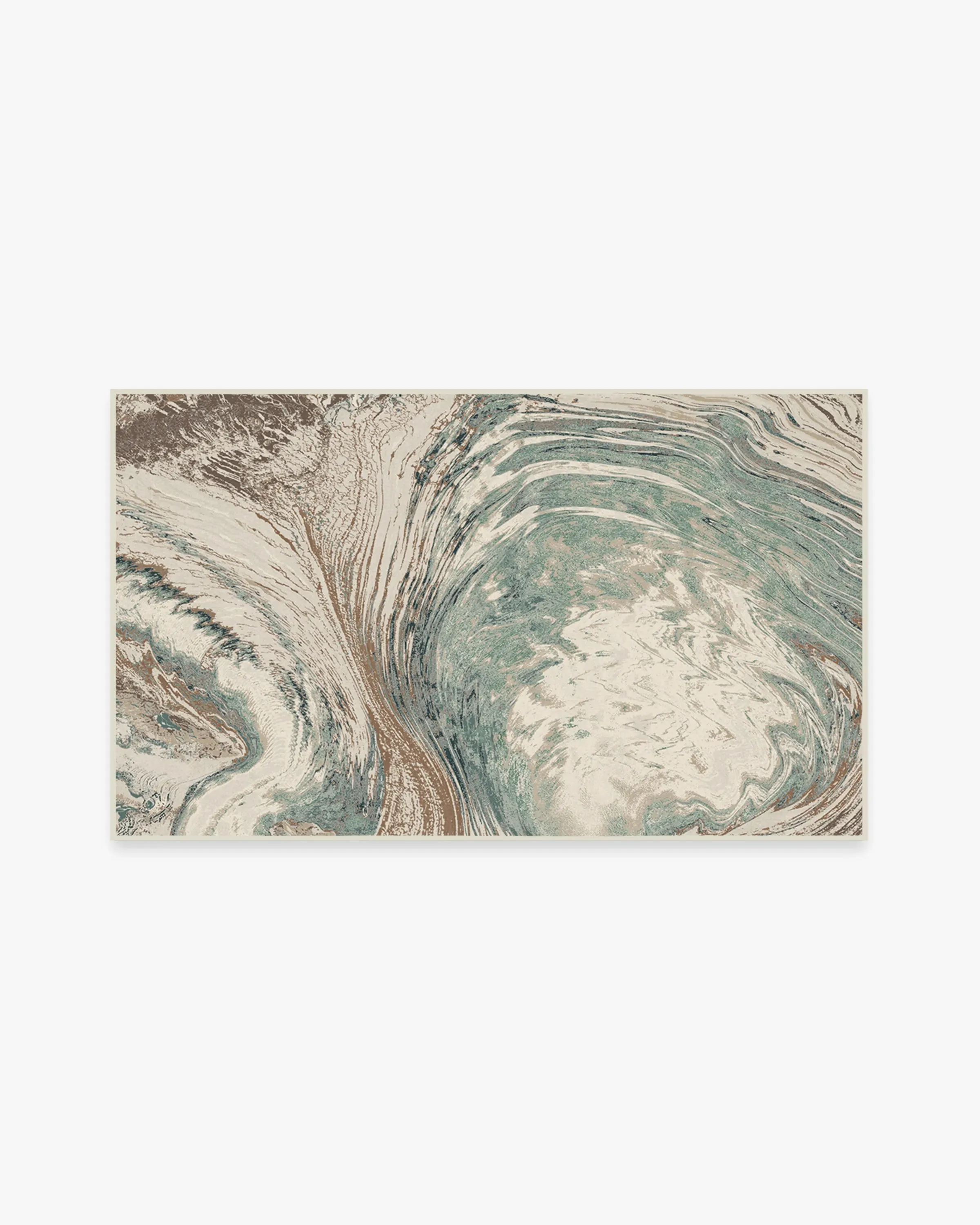 Area Rug Machine Washable - Sage, Chenille