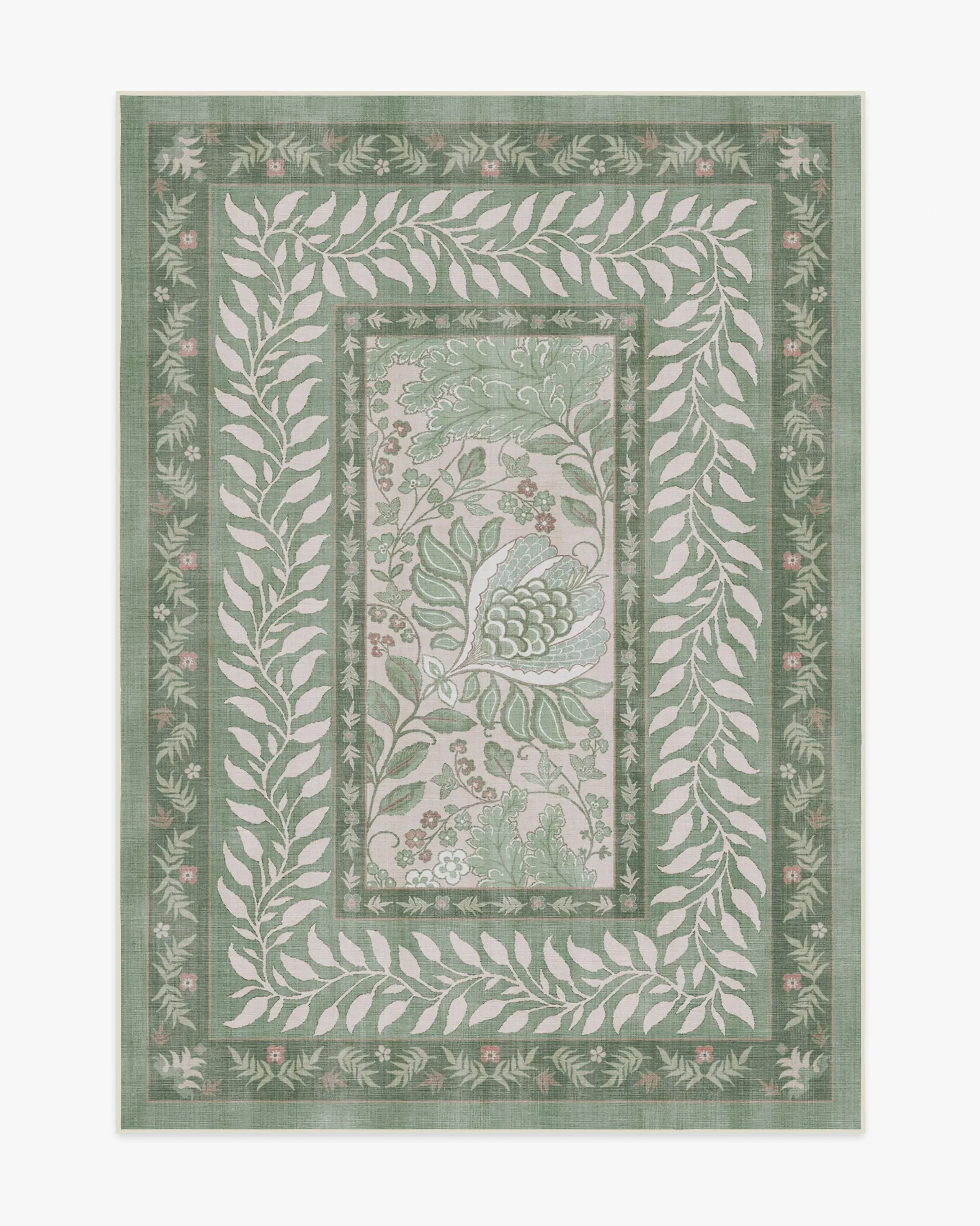 Area Rug Machine Washable - Sage