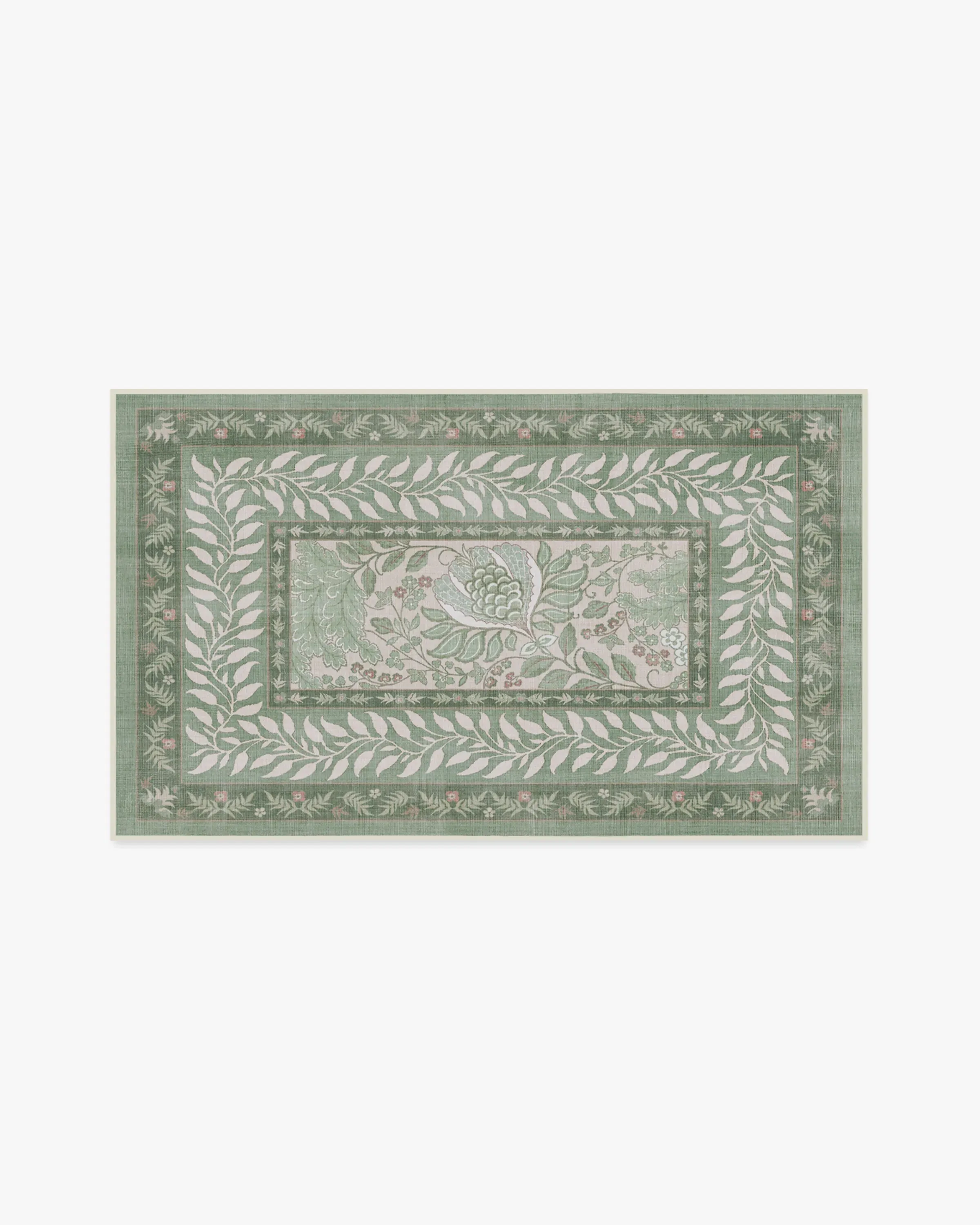 Area Rug Machine Washable - Sage