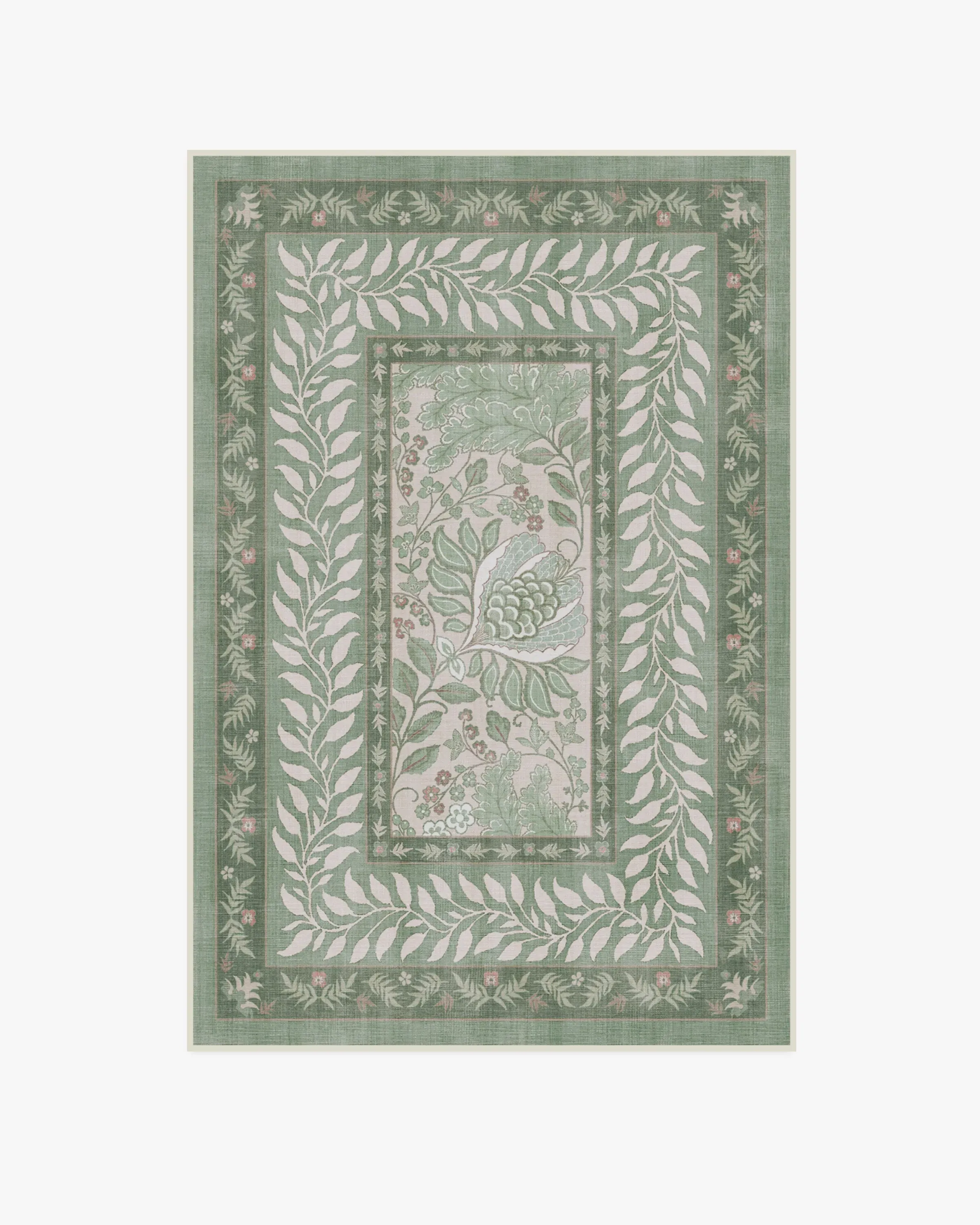 Area Rug Machine Washable - Sage