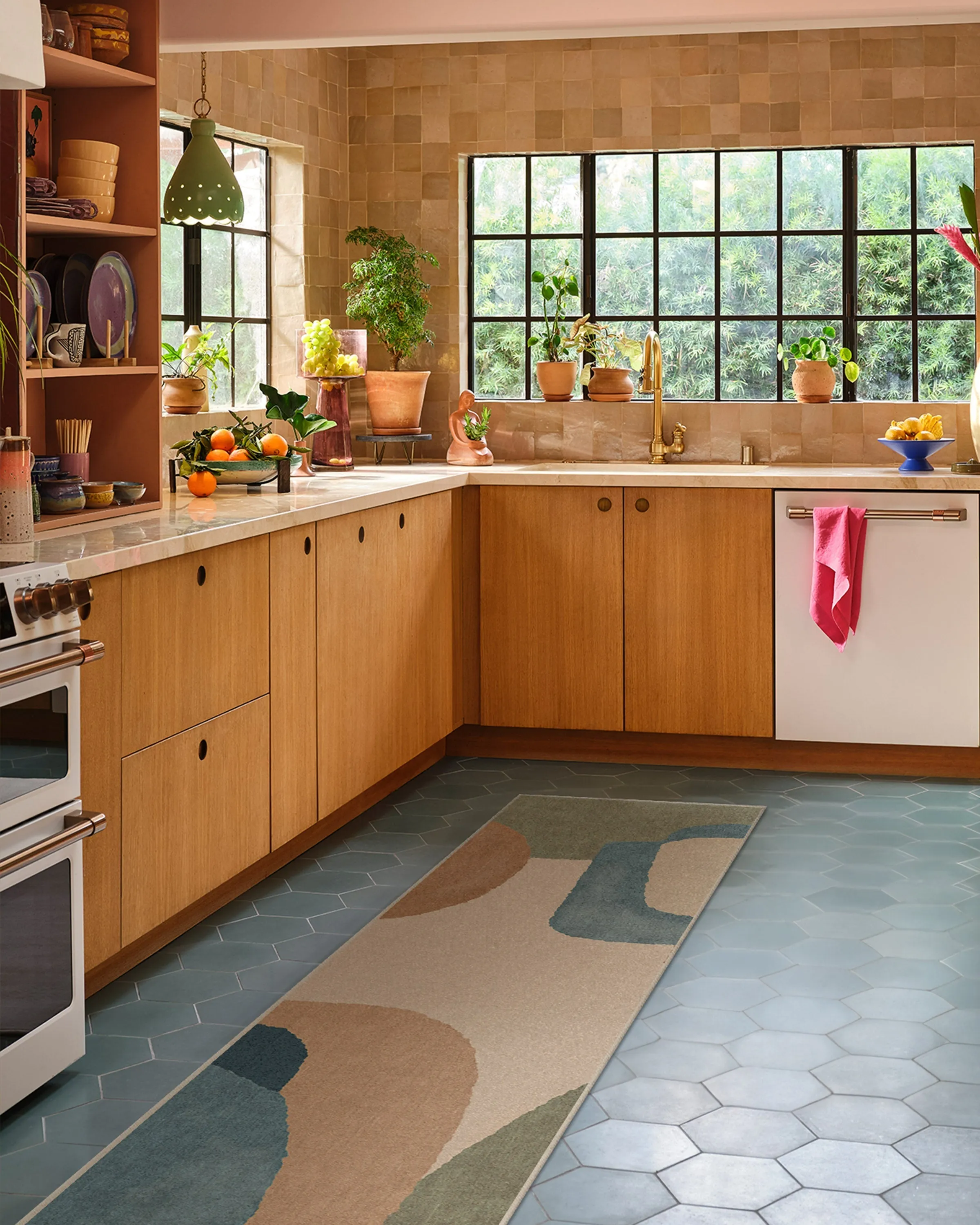 Area Rug Machine Washable - Sand & Ocean