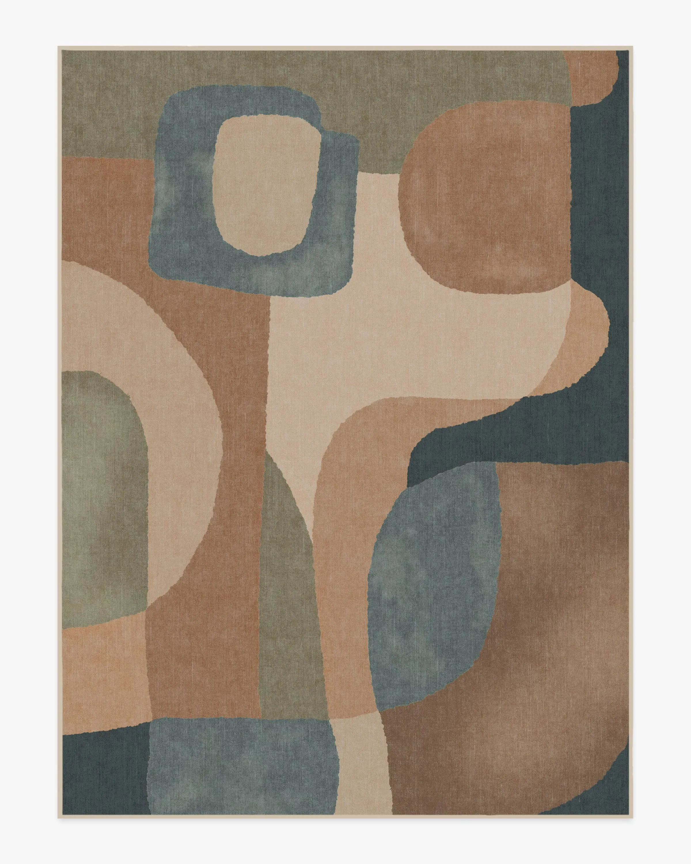 Area Rug Machine Washable - Sand & Ocean