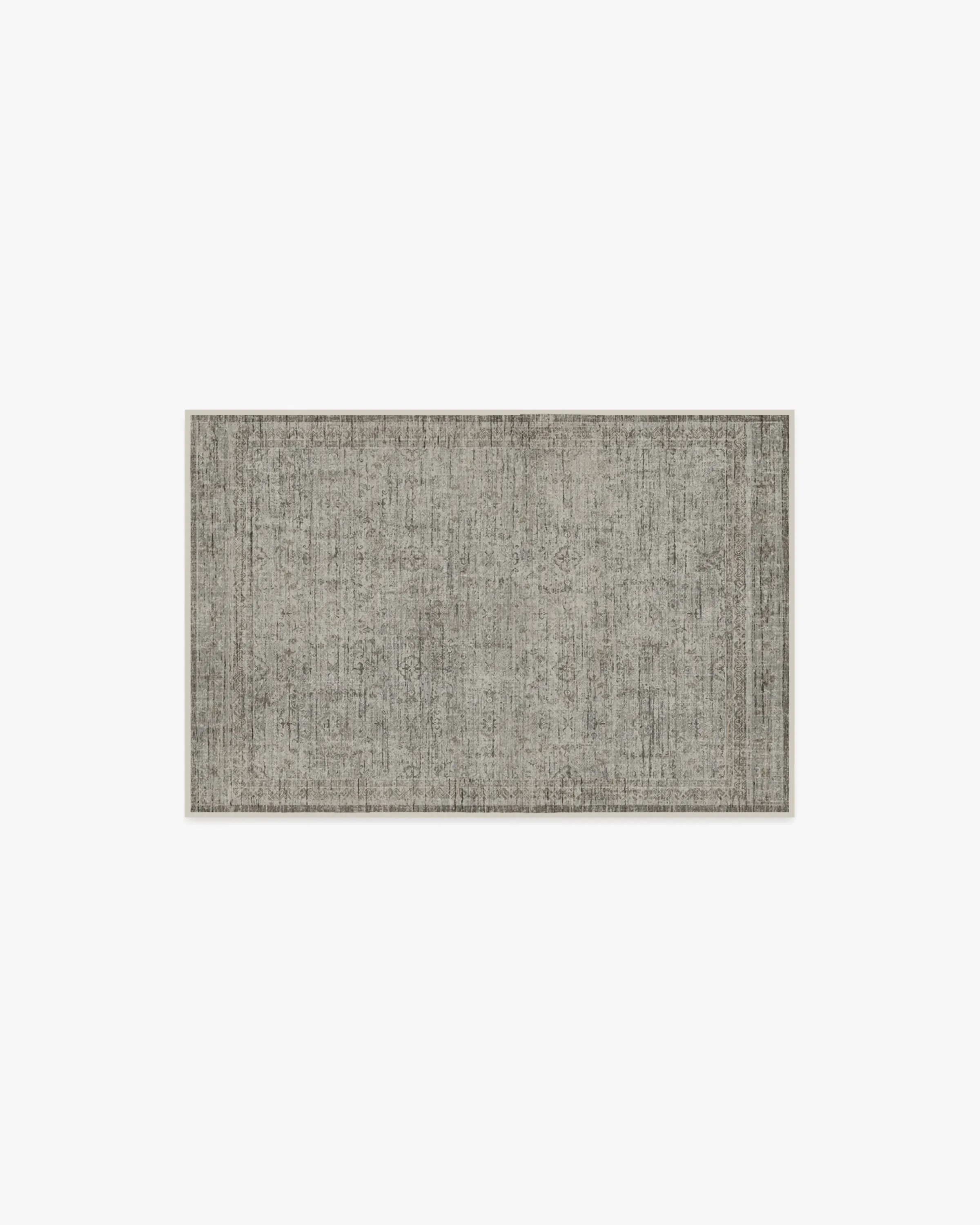 Area Rug Machine Washable - Stone Grey image