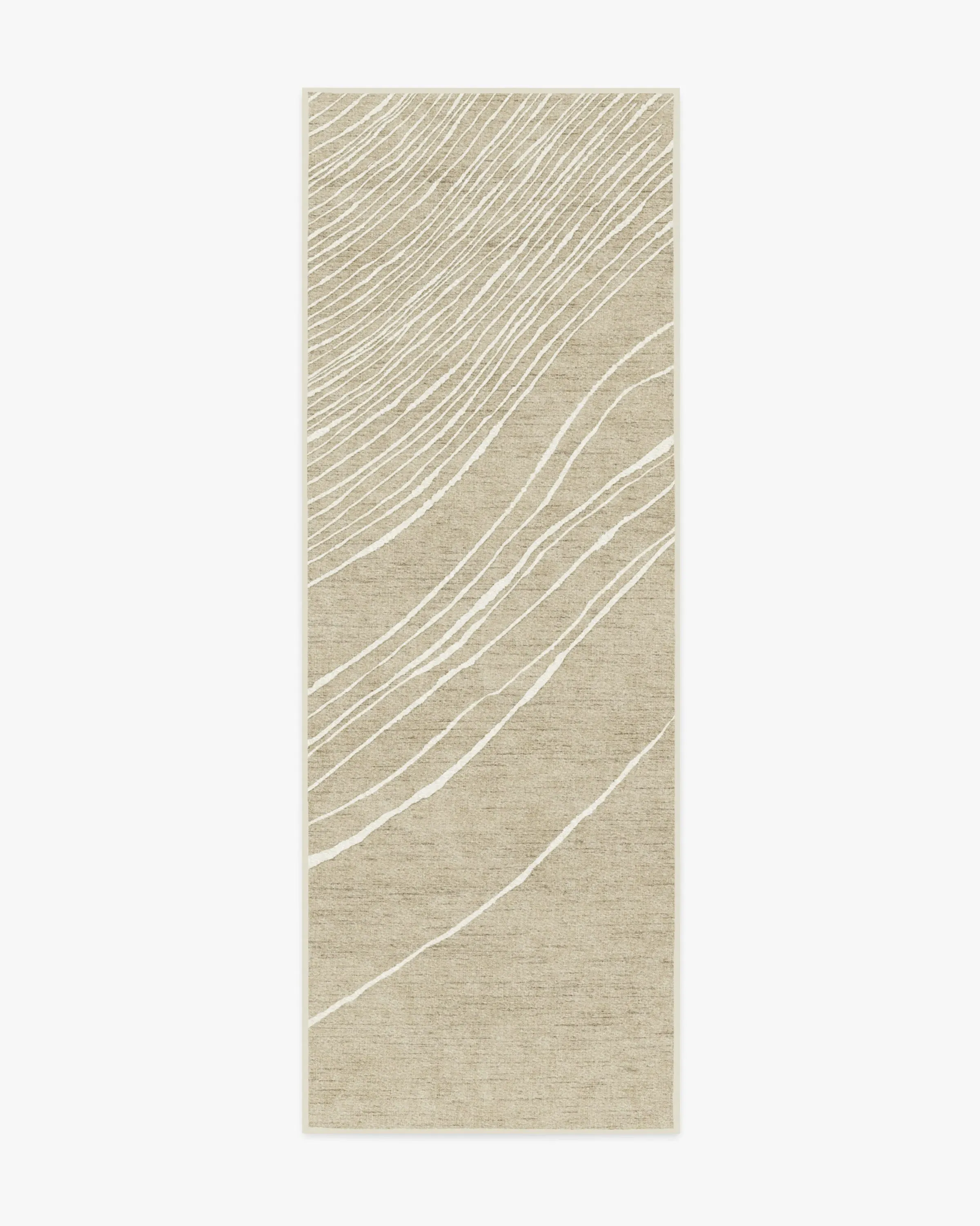 Area Rug Machine Washable - Stone, Ivory