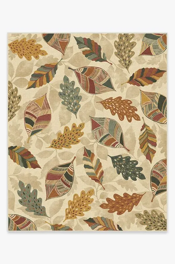 Extra Large Area Rug Machine Washable - Amber, Chenille
