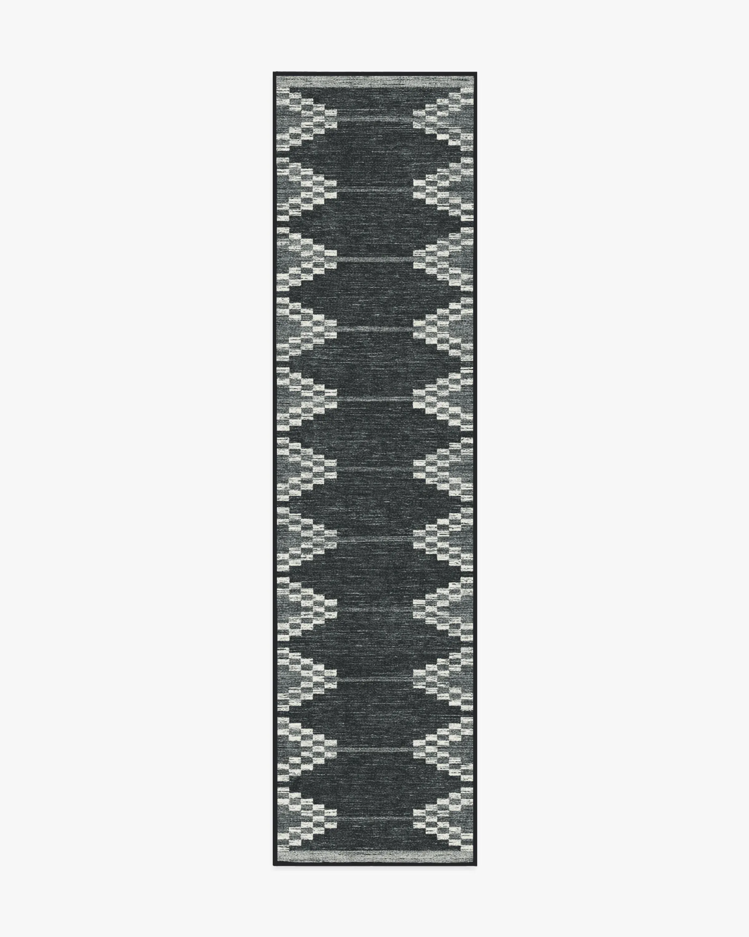 Extra Large Area Rug Machine Washable - Black