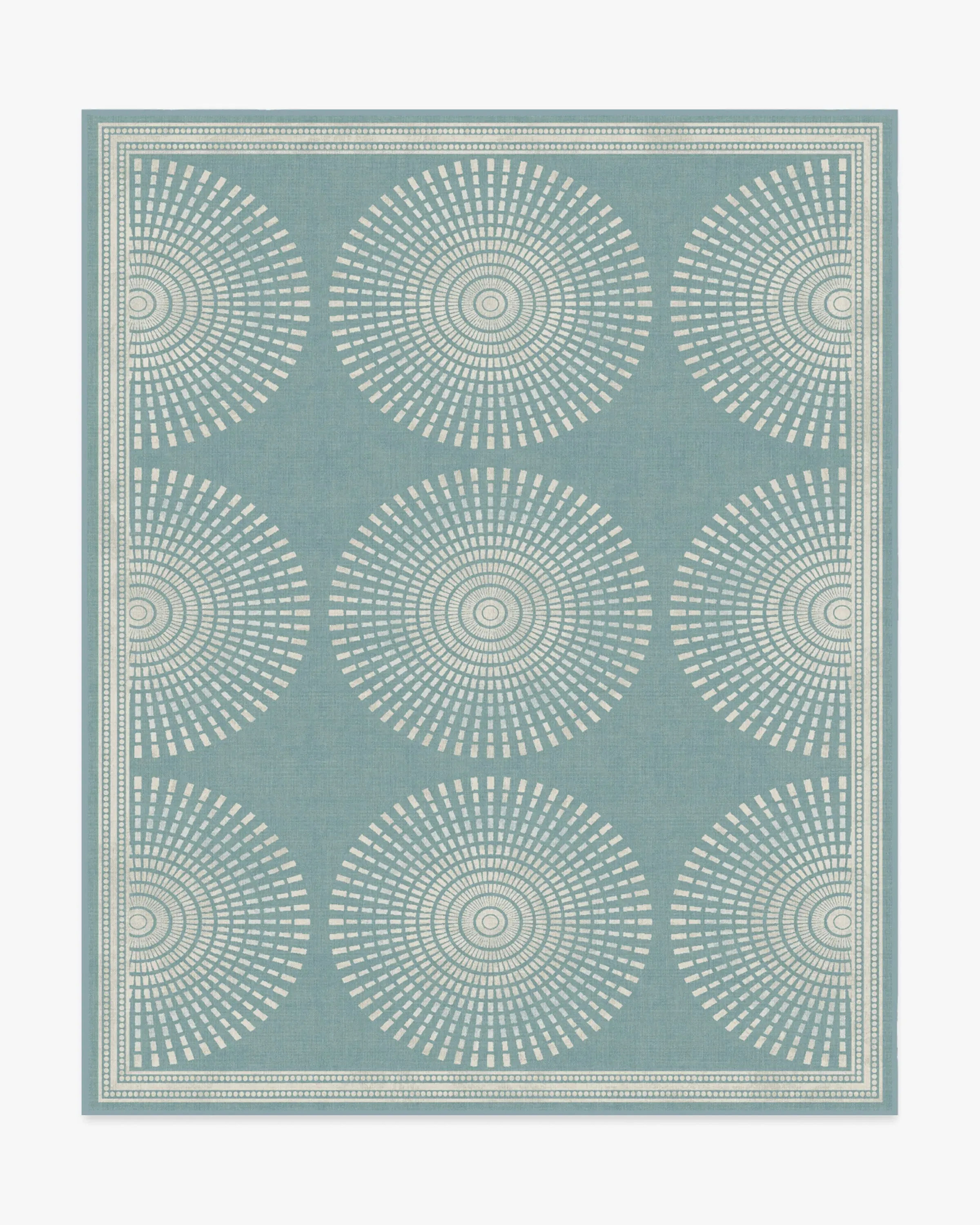Extra Large Area Rug Machine Washable - Blue