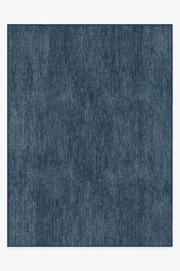 Extra Large Area Rug Machine Washable - Blue