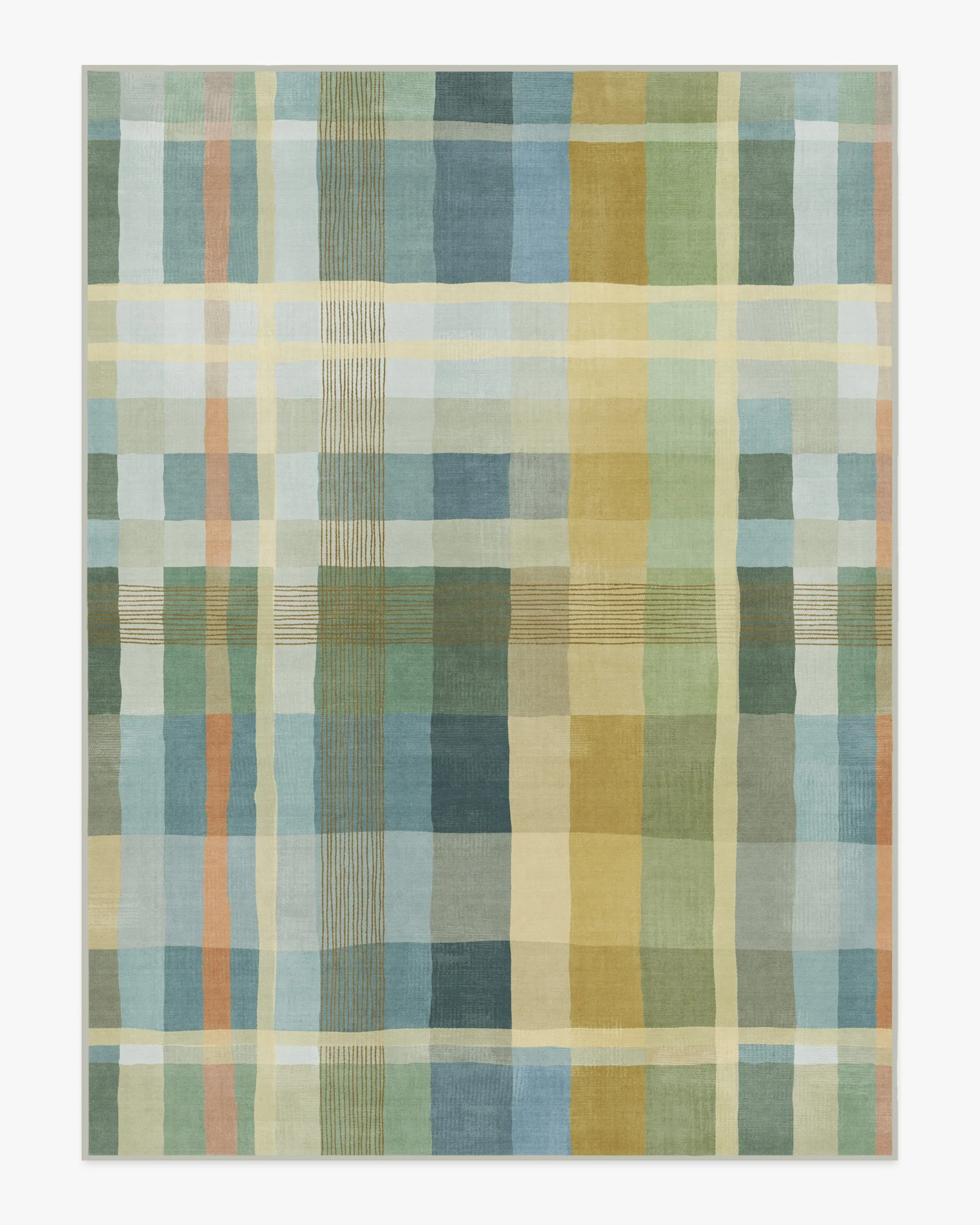 Extra Large Area Rug Machine Washable - Blue