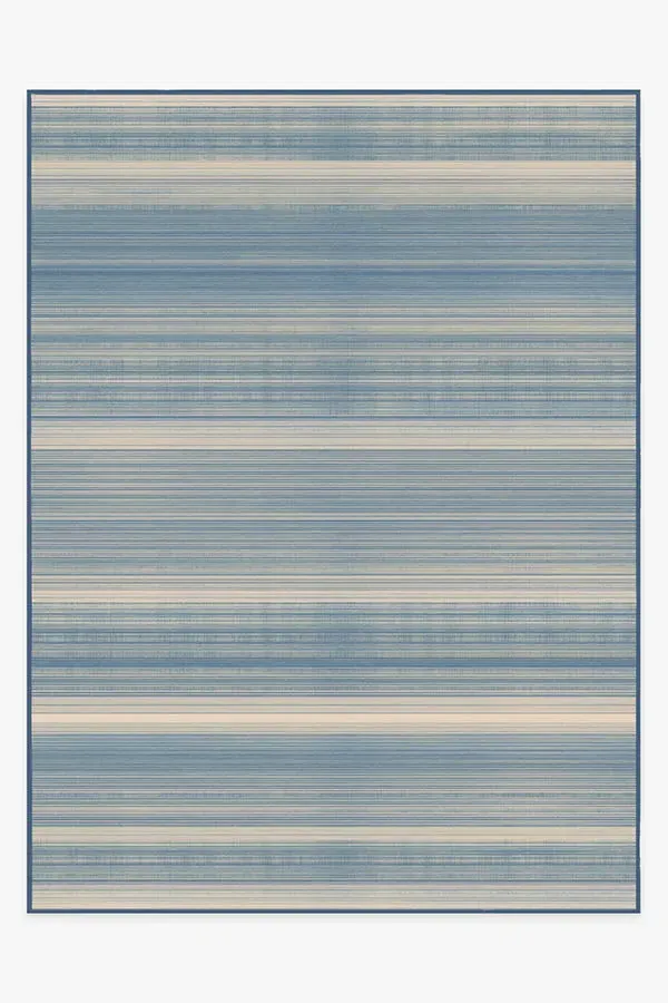 Extra Large Area Rug Machine Washable - Blue