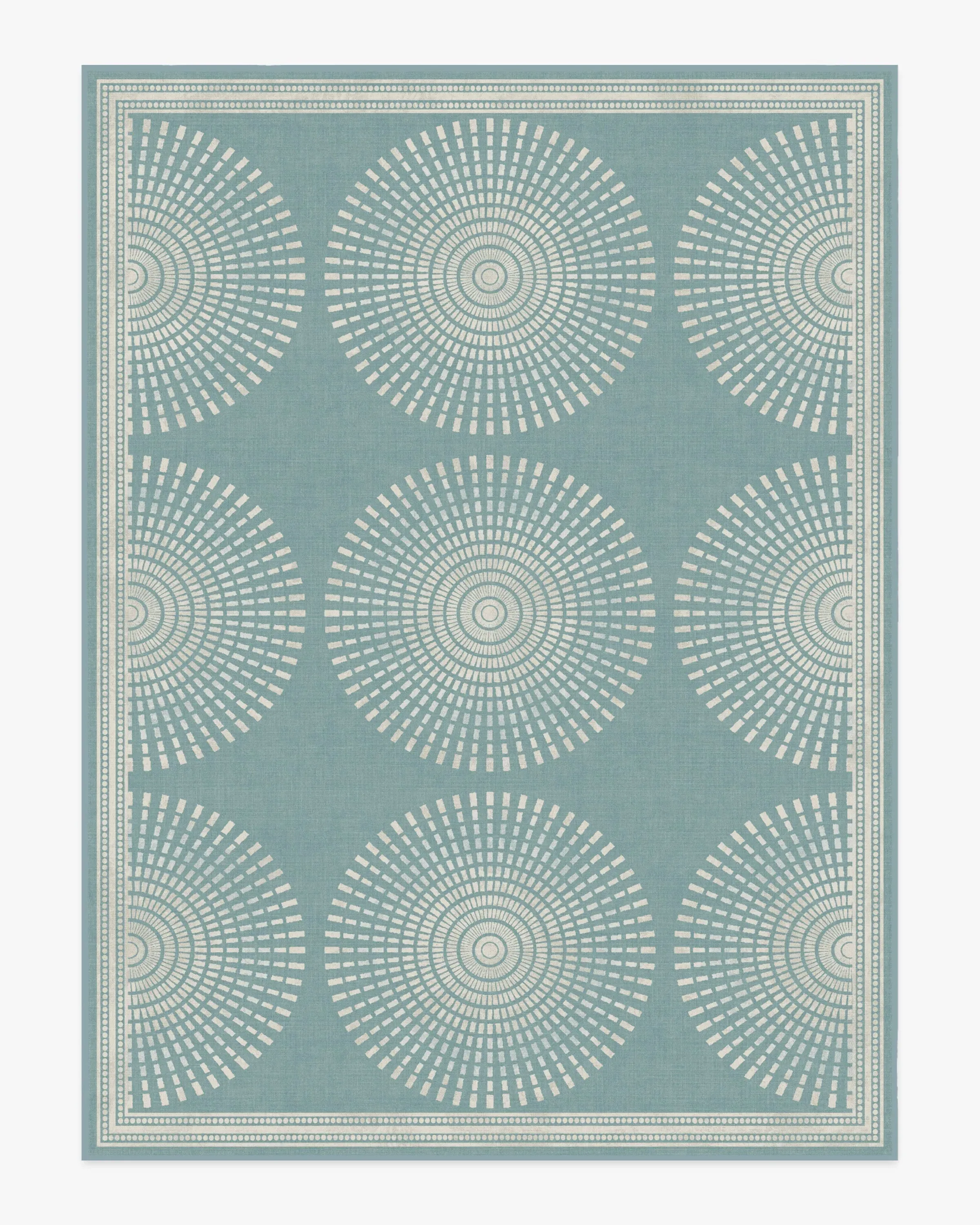 Extra Large Area Rug Machine Washable - Blue