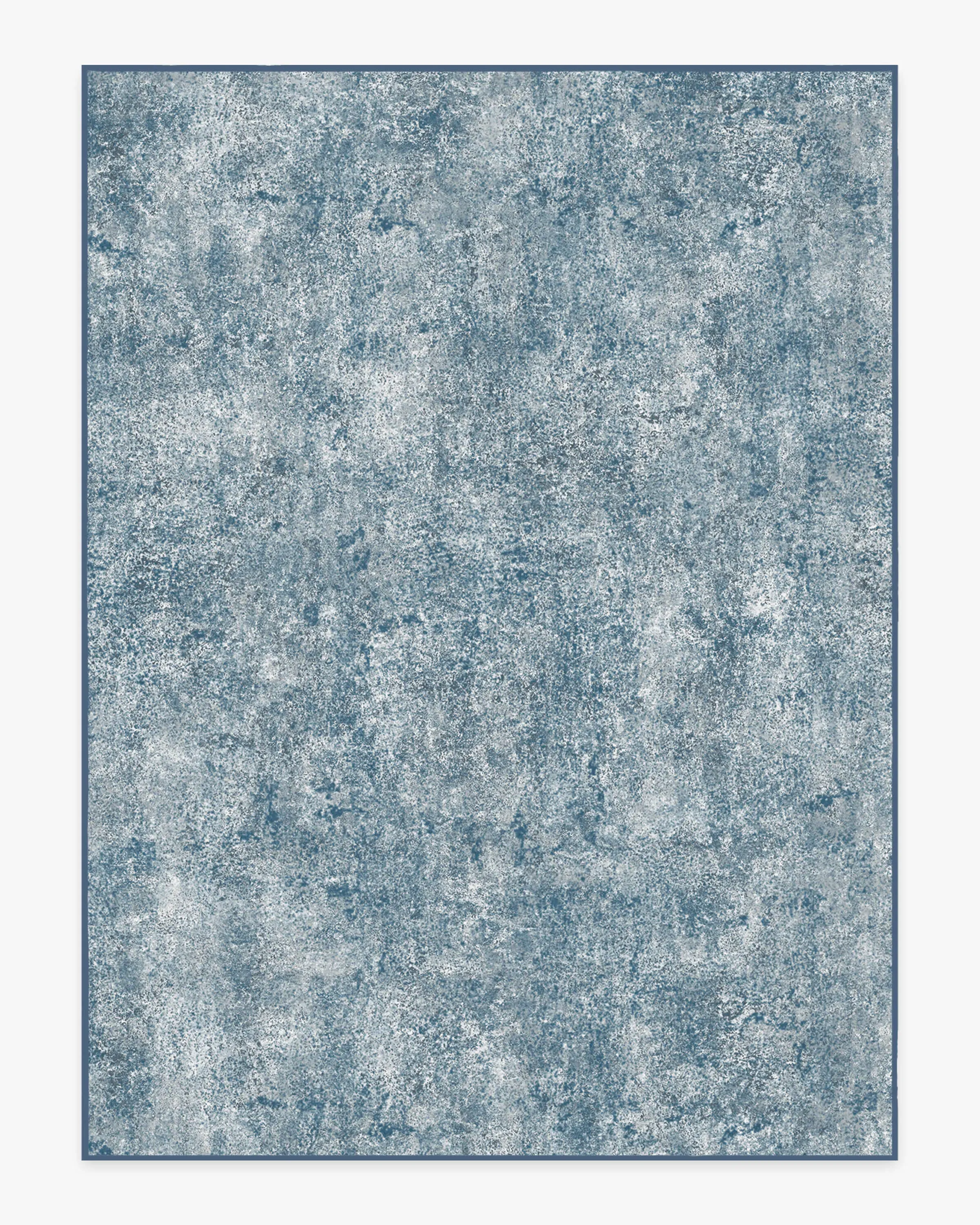 Extra Large Area Rug Machine Washable - Blue