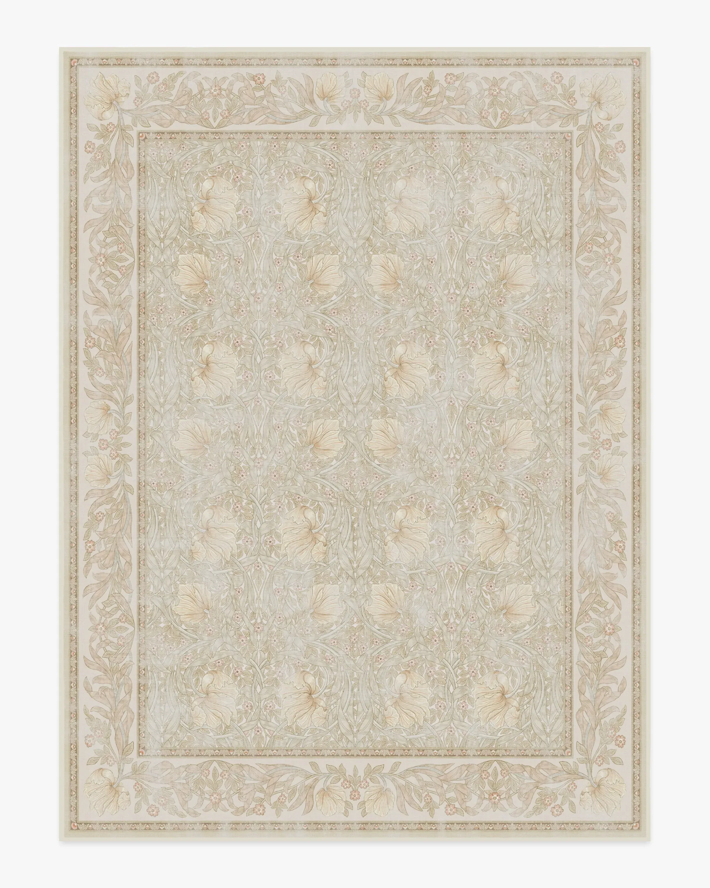 Extra Large Area Rug Machine Washable - Blush