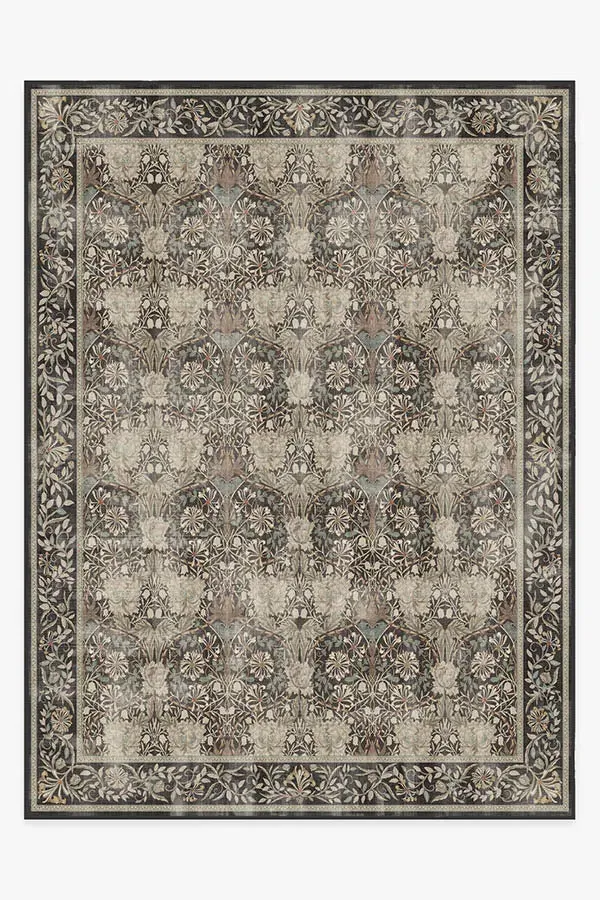 Extra Large Area Rug Machine Washable - Brown