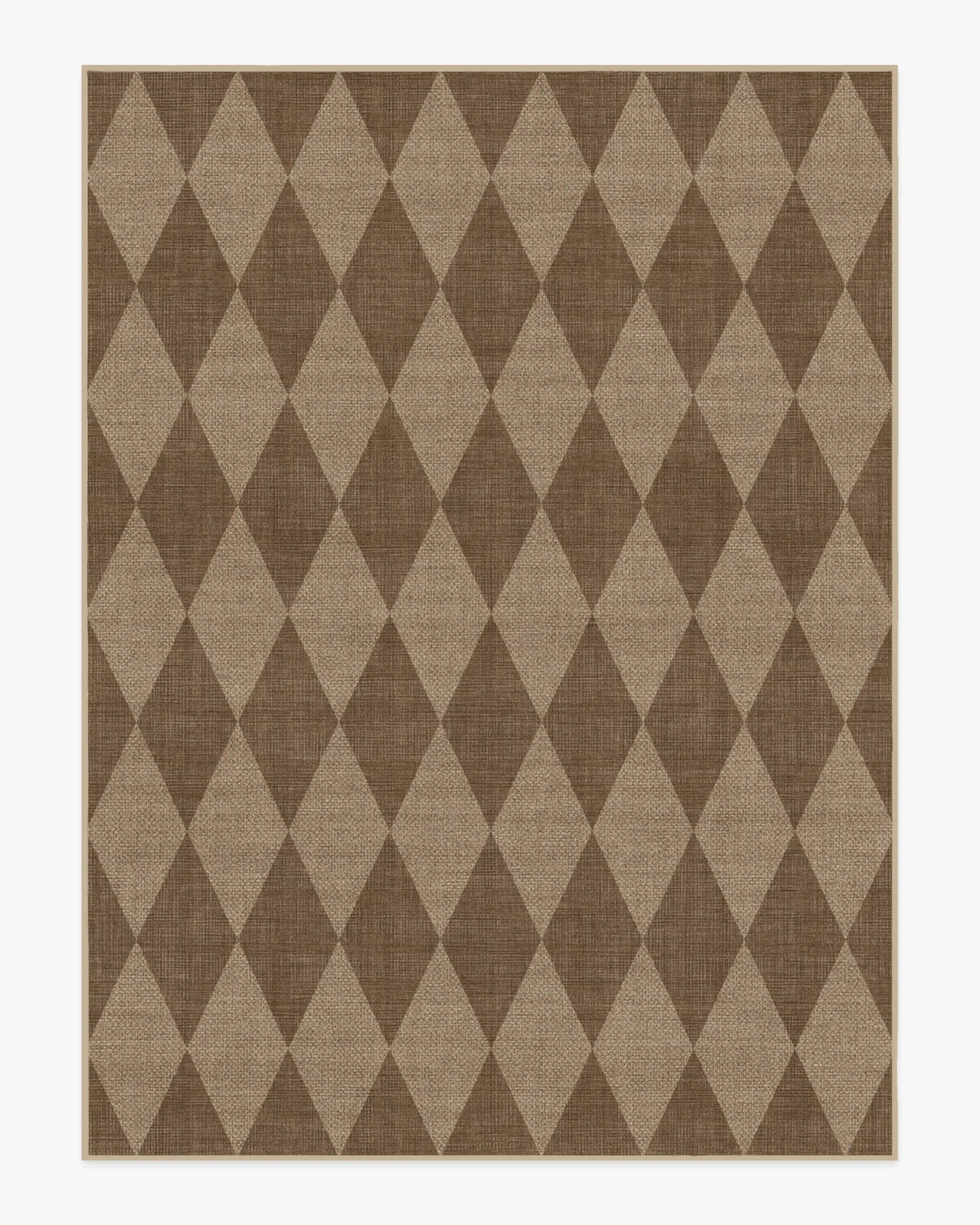 Extra Large Area Rug Machine Washable - Brown