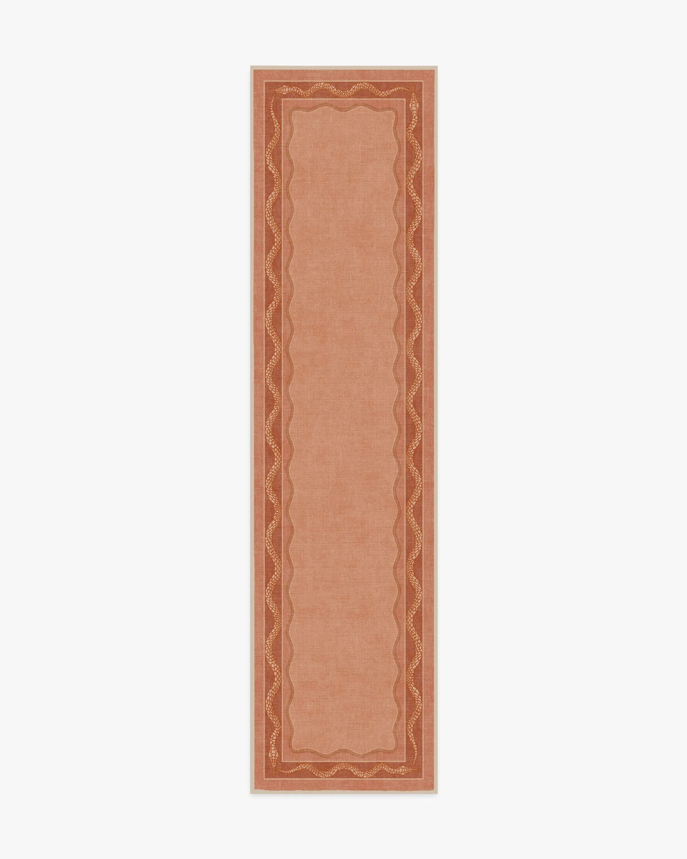 Extra Large Area Rug Machine Washable - Coral