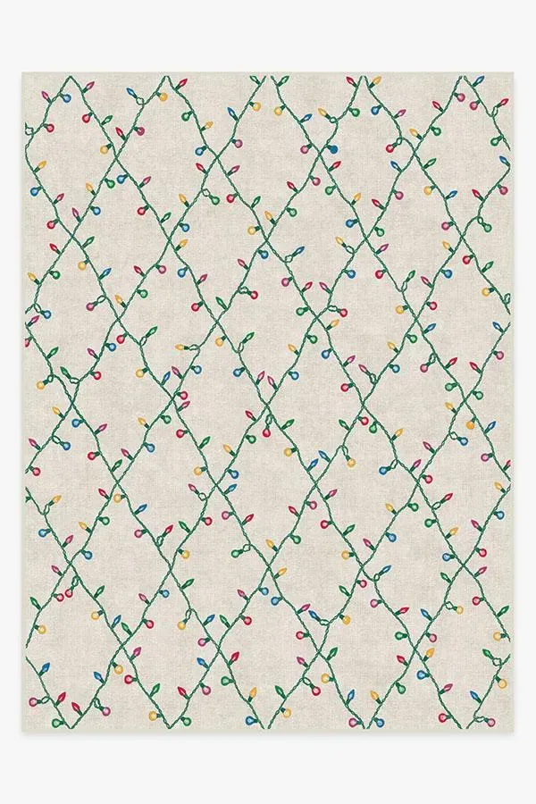Extra Large Area Rug Machine Washable - Creme