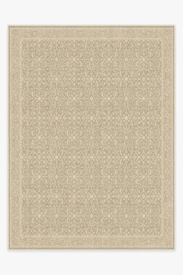 Extra Large Area Rug Machine Washable - Ecru, Chenille