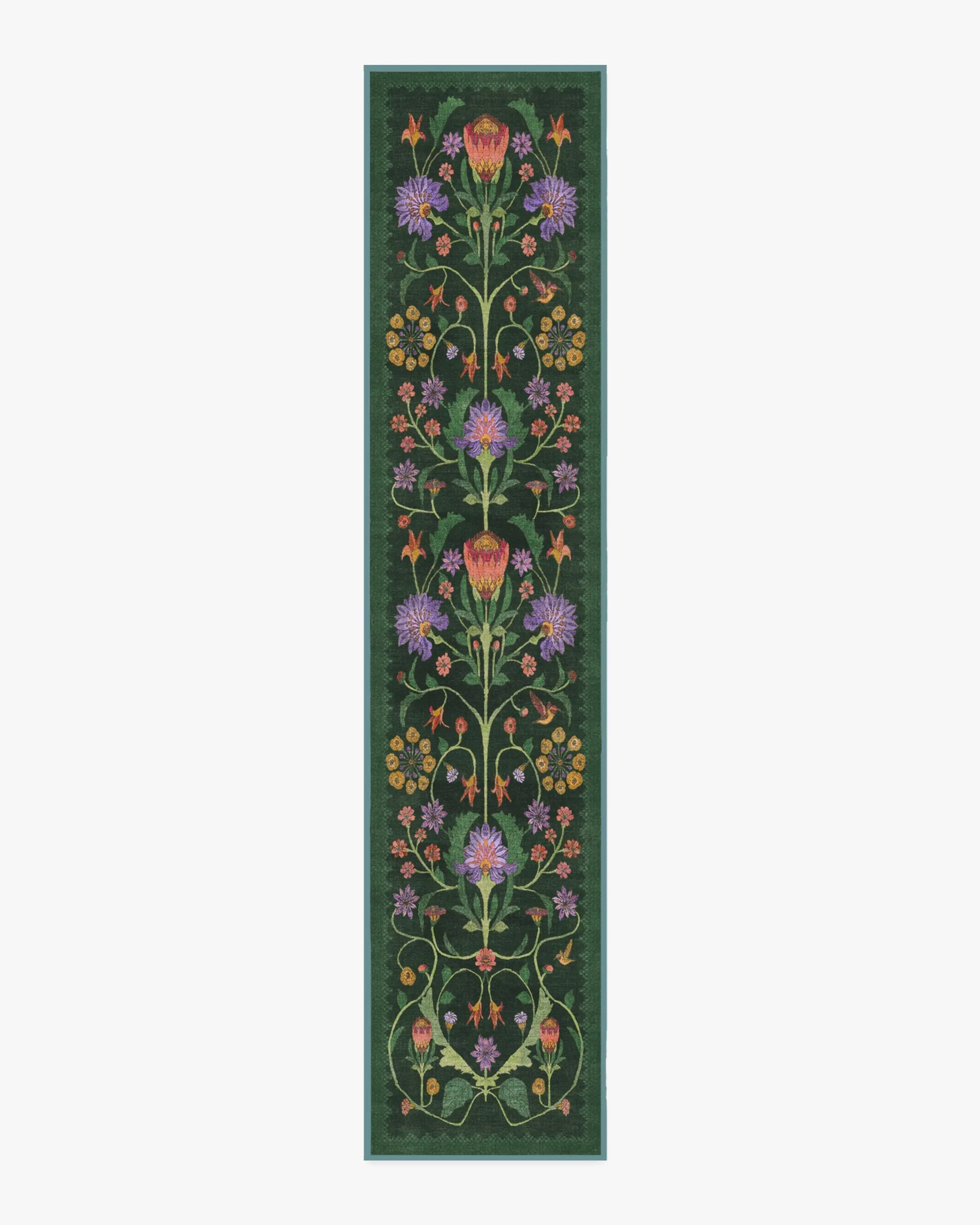 Extra Large Area Rug Machine Washable - Green