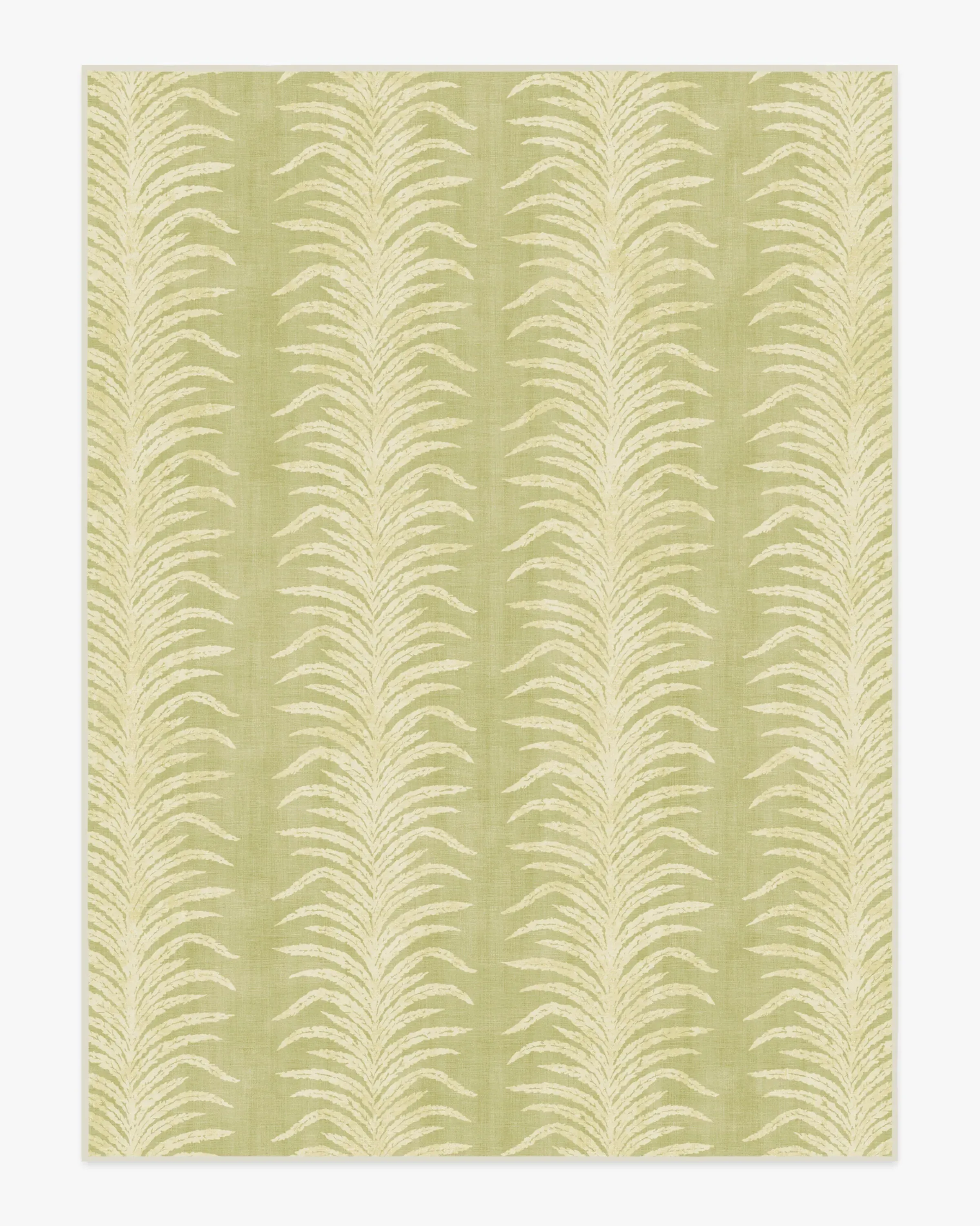 Extra Large Area Rug Machine Washable - Green, Flatwoven