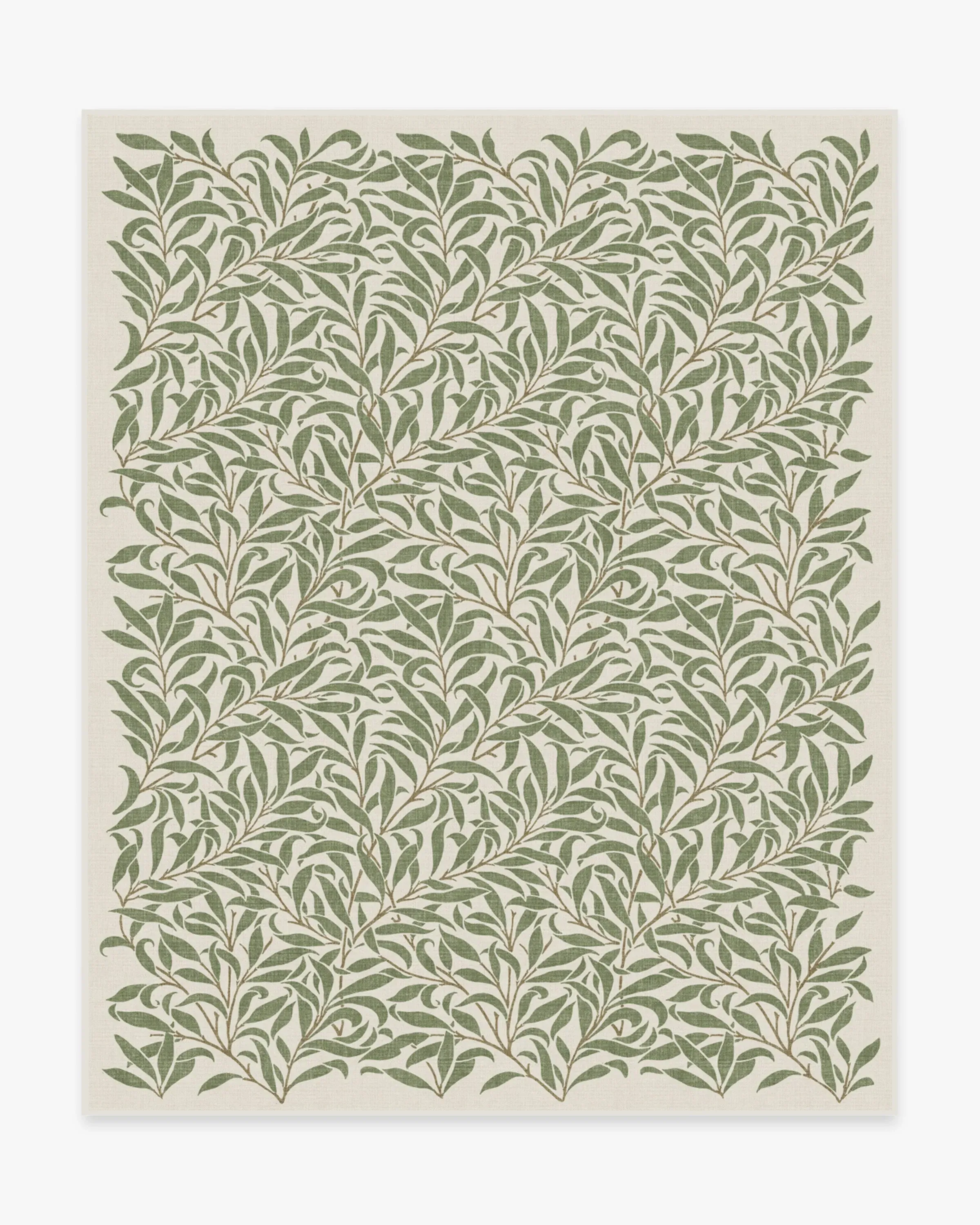 Extra Large Area Rug Machine Washable - Green