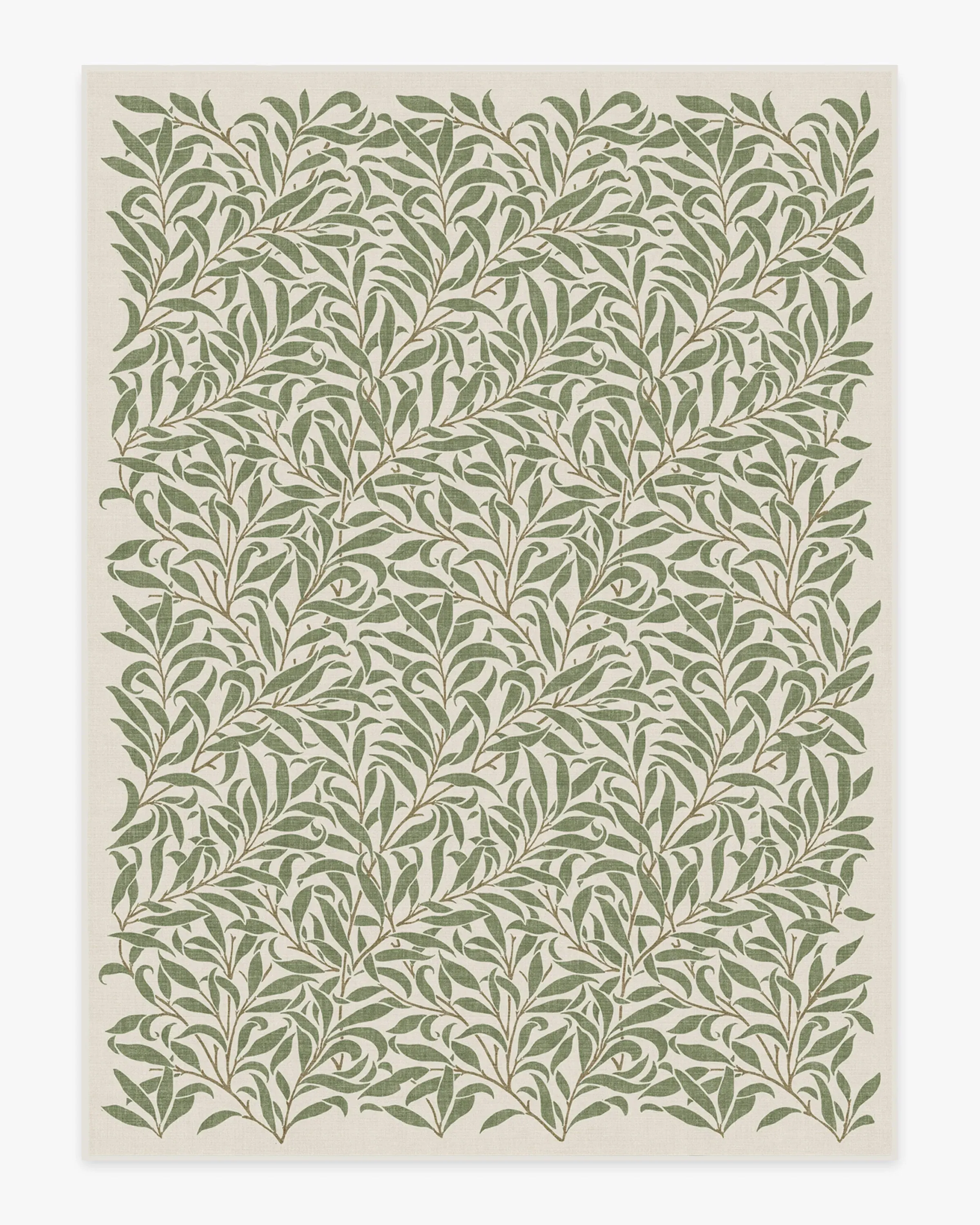 Extra Large Area Rug Machine Washable - Green