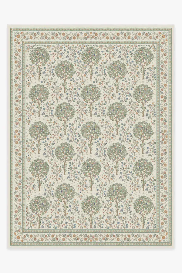 Extra Large Area Rug Machine Washable - Green