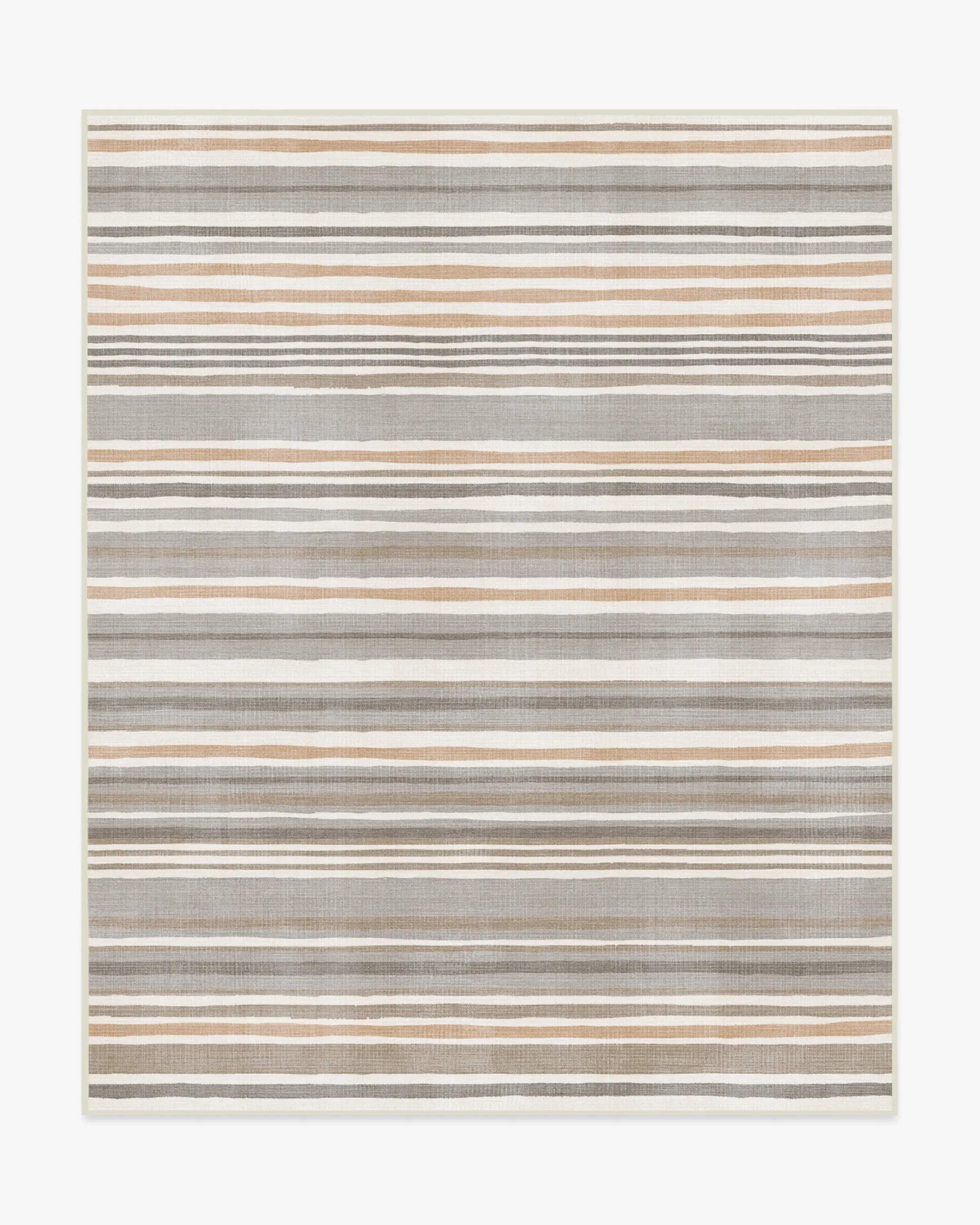 Extra Large Area Rug Machine Washable - Grey, Flatwoven