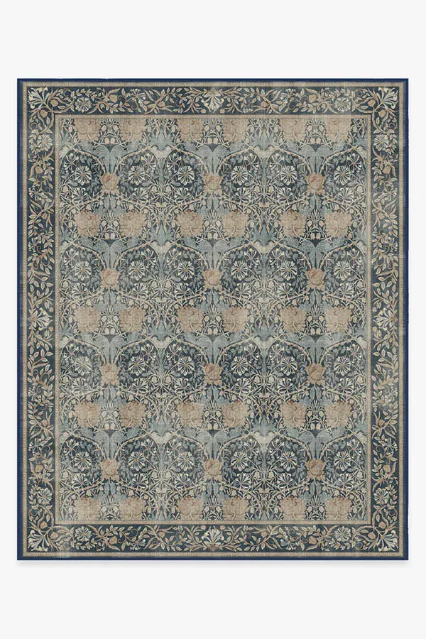Extra Large Area Rug Machine Washable - Indigo
