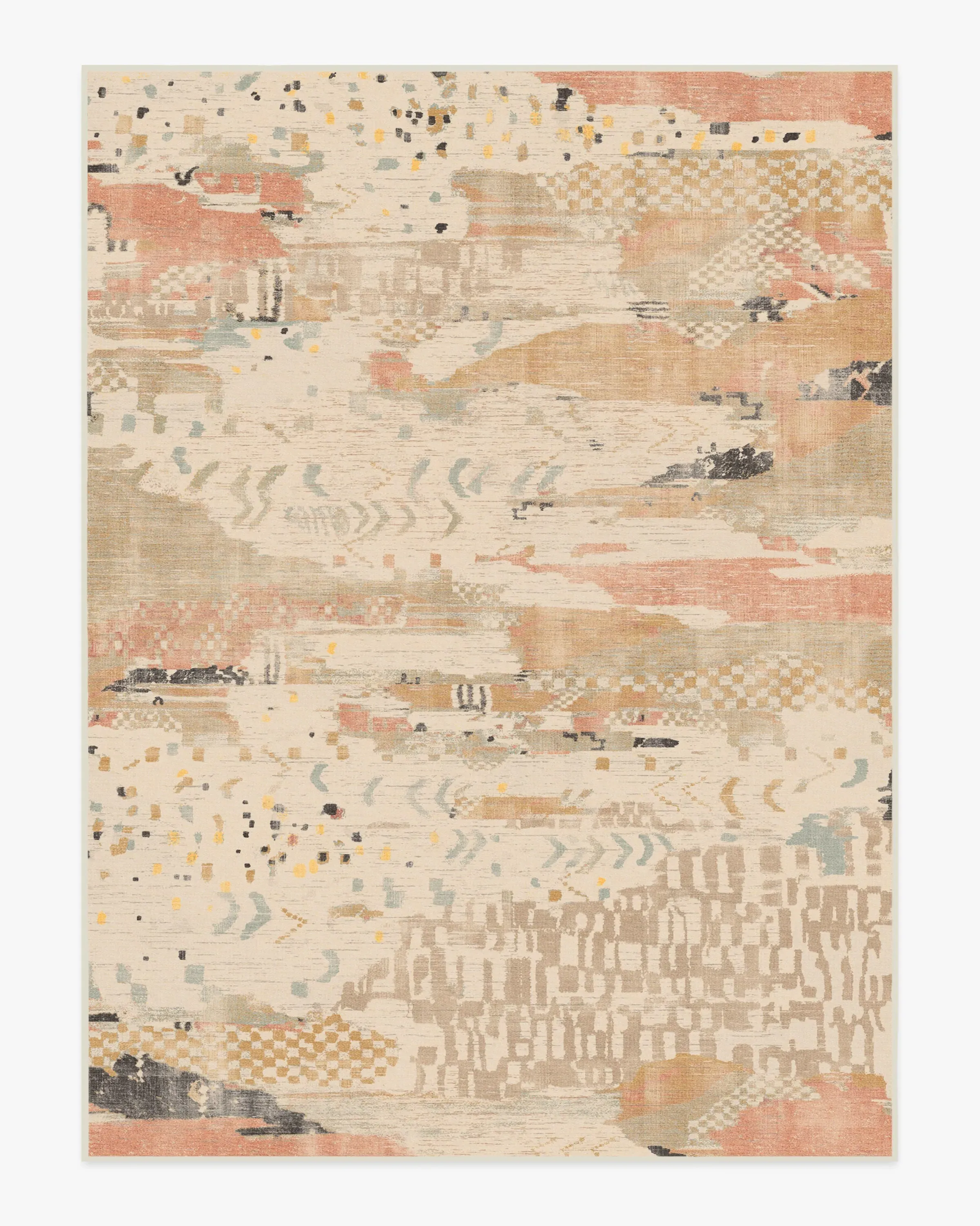 Extra Large Area Rug Machine Washable - Ivory