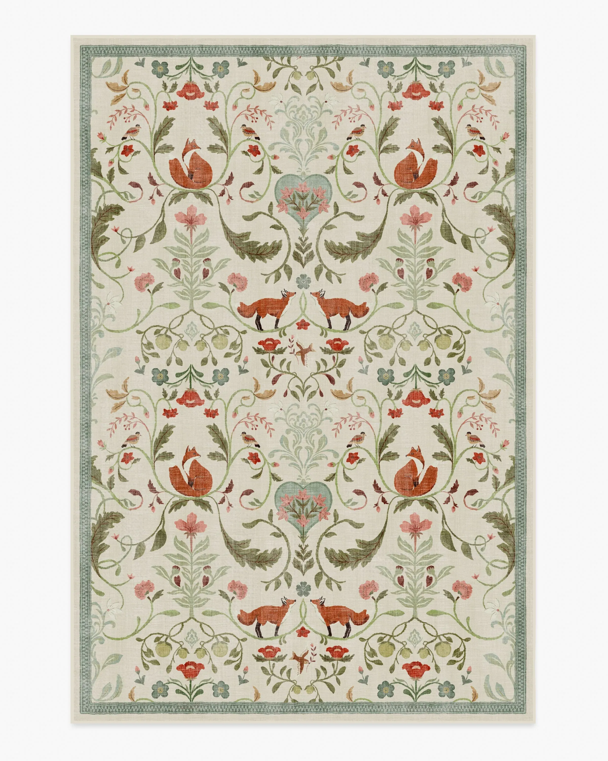 Extra Large Area Rug Machine Washable - Ivory