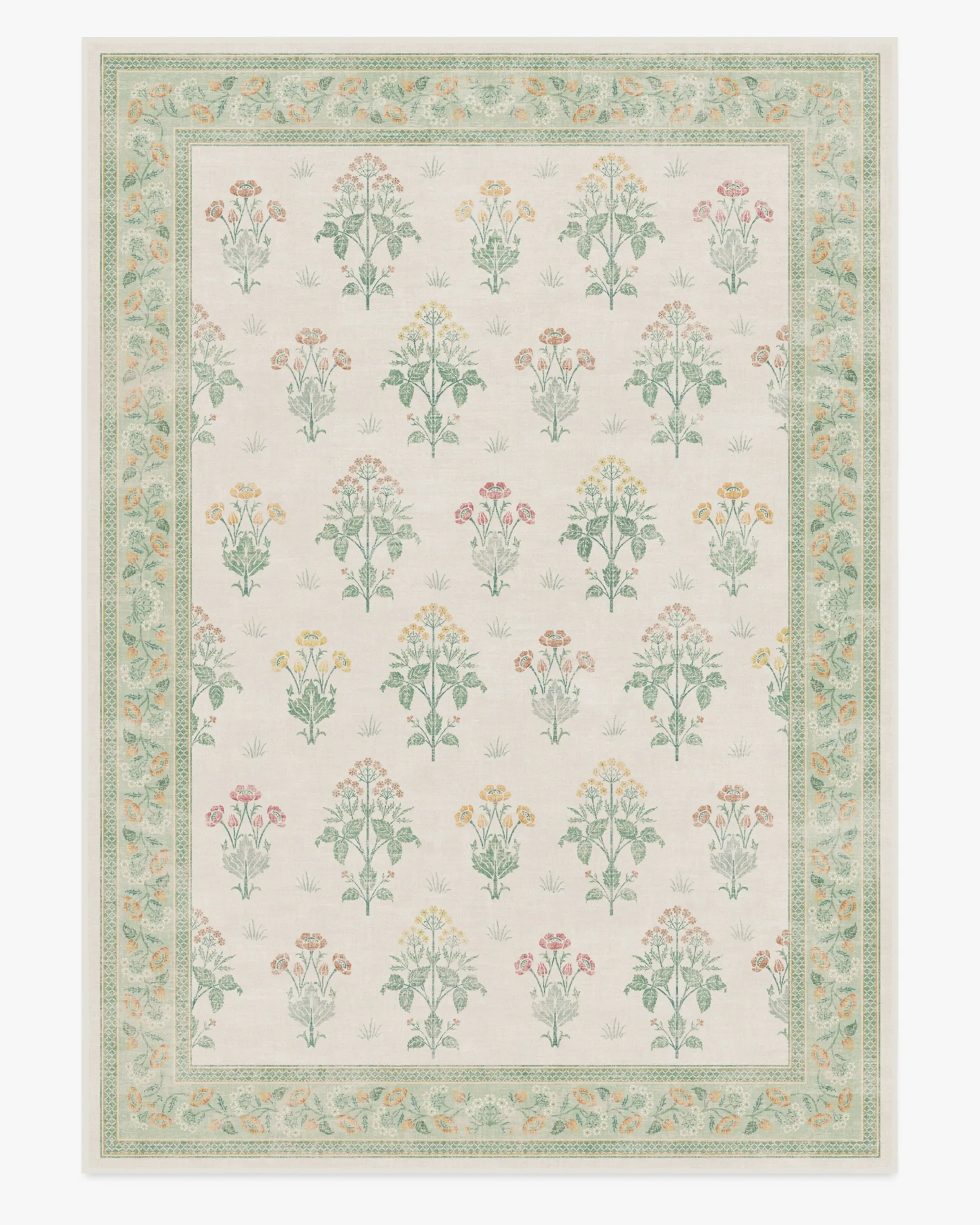 Extra Large Area Rug Machine Washable - Ivory
