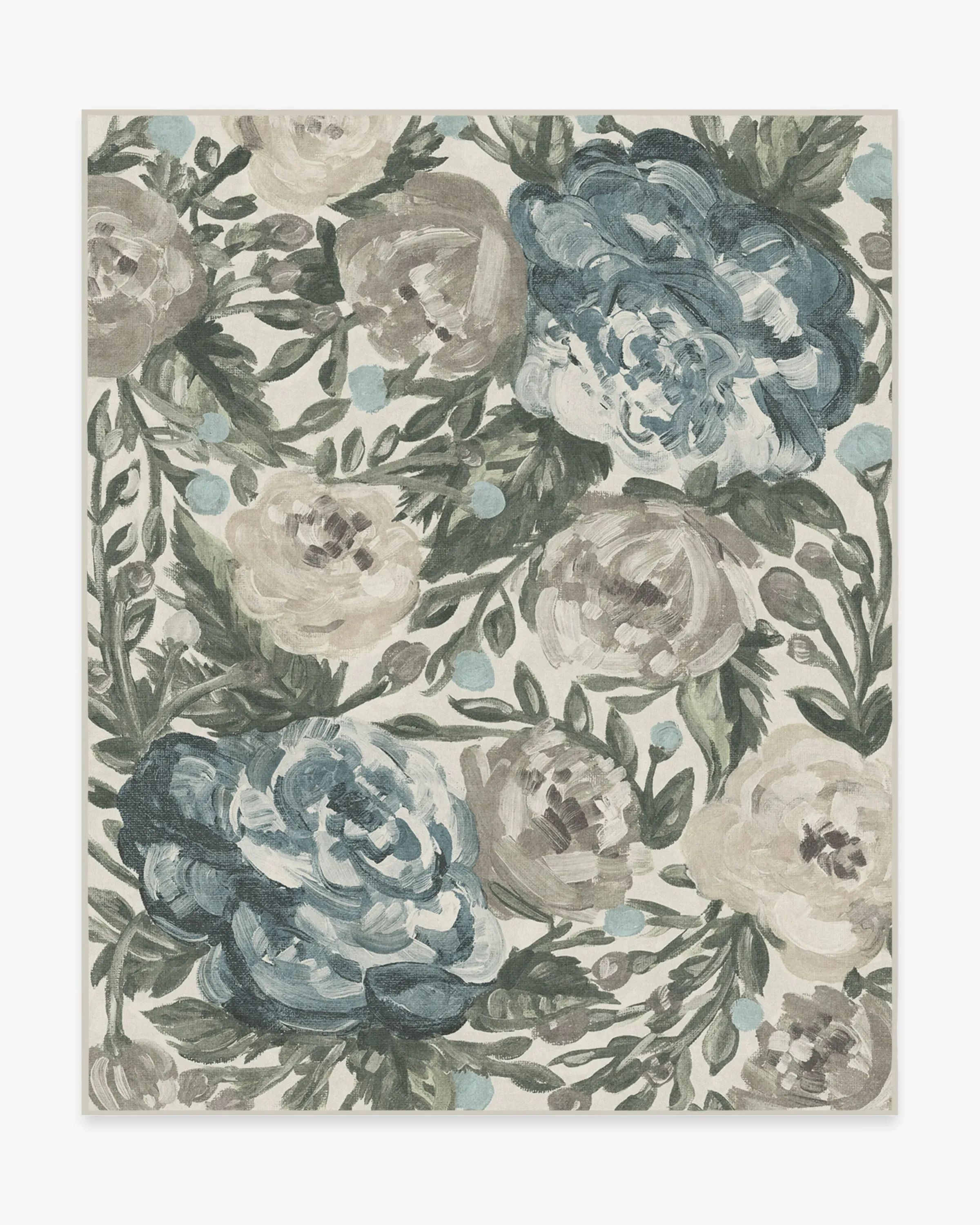 Extra Large Area Rug Machine Washable - Jade