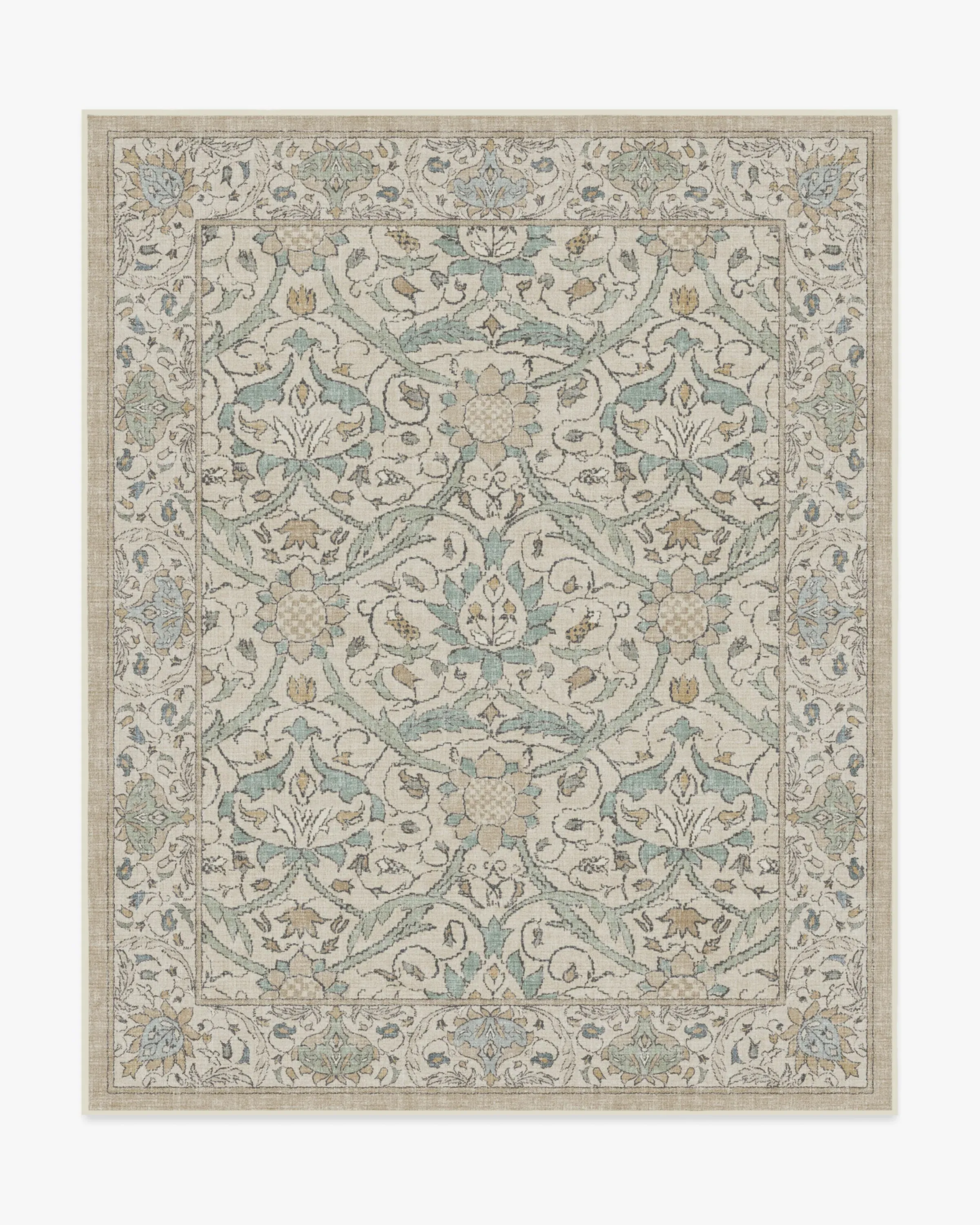 Extra Large Area Rug Machine Washable - Jade