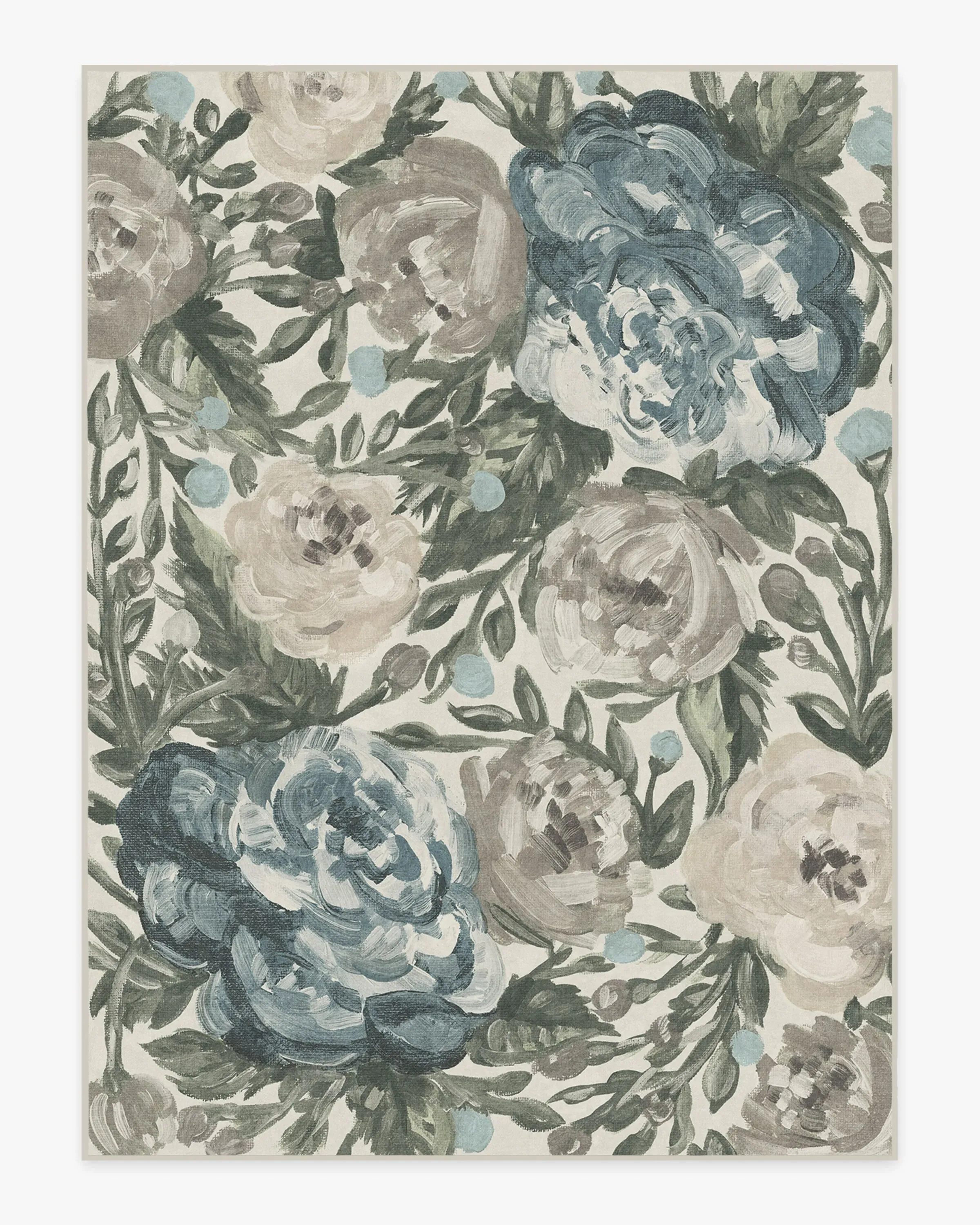 Extra Large Area Rug Machine Washable - Jade