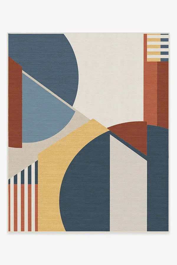 Extra Large Area Rug Machine Washable - Multicolor