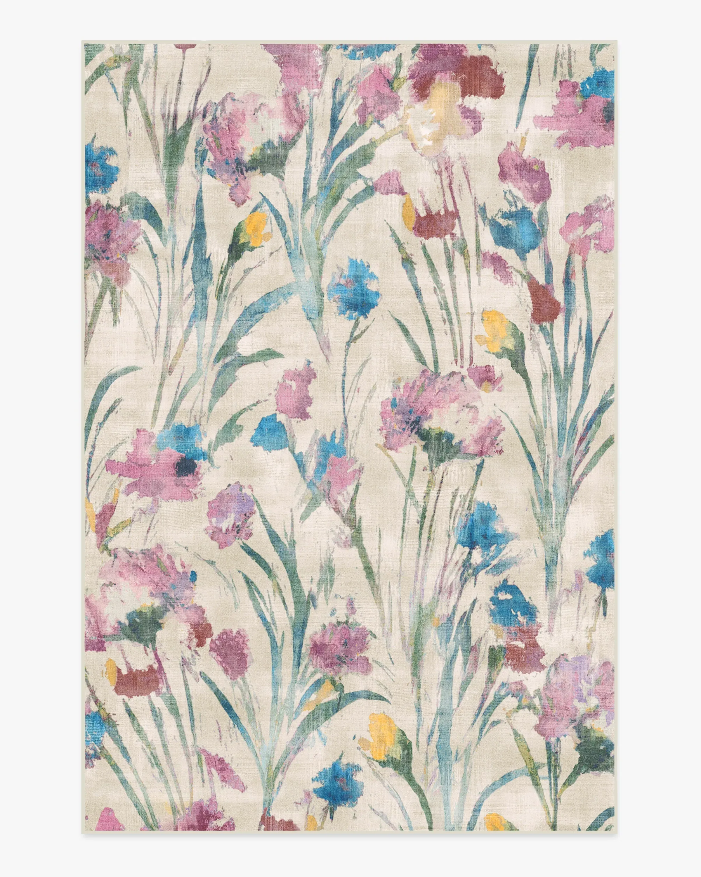 Extra Large Area Rug Machine Washable - Multicolour