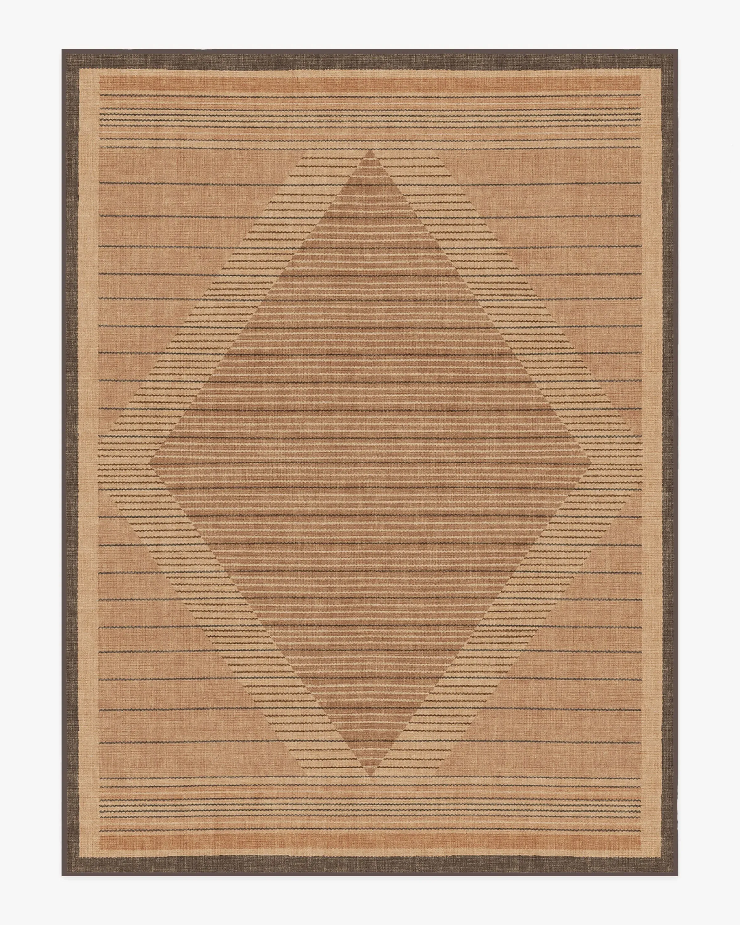 Extra Large Area Rug Machine Washable - Natural Clay