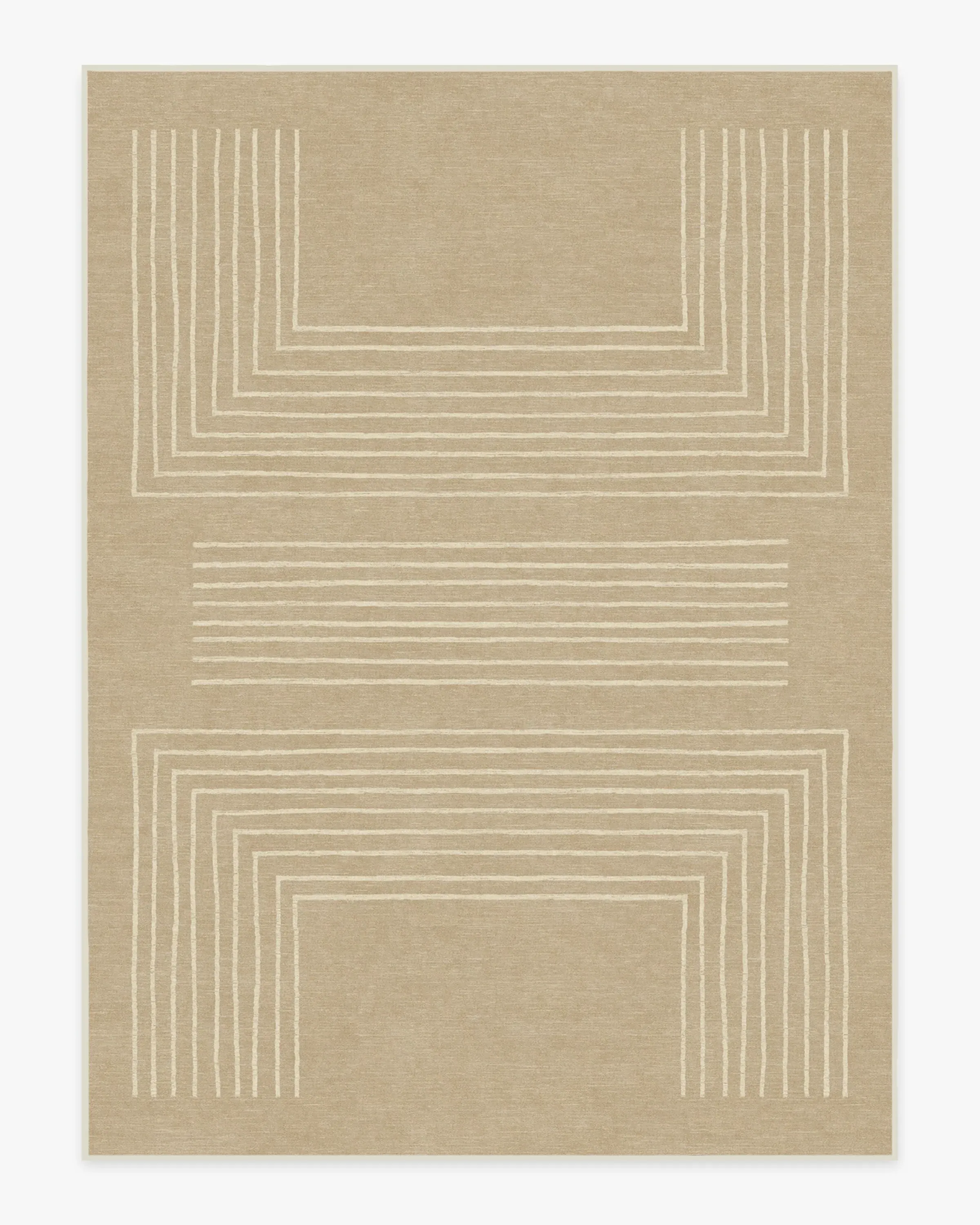 Extra Large Area Rug Machine Washable - Natural