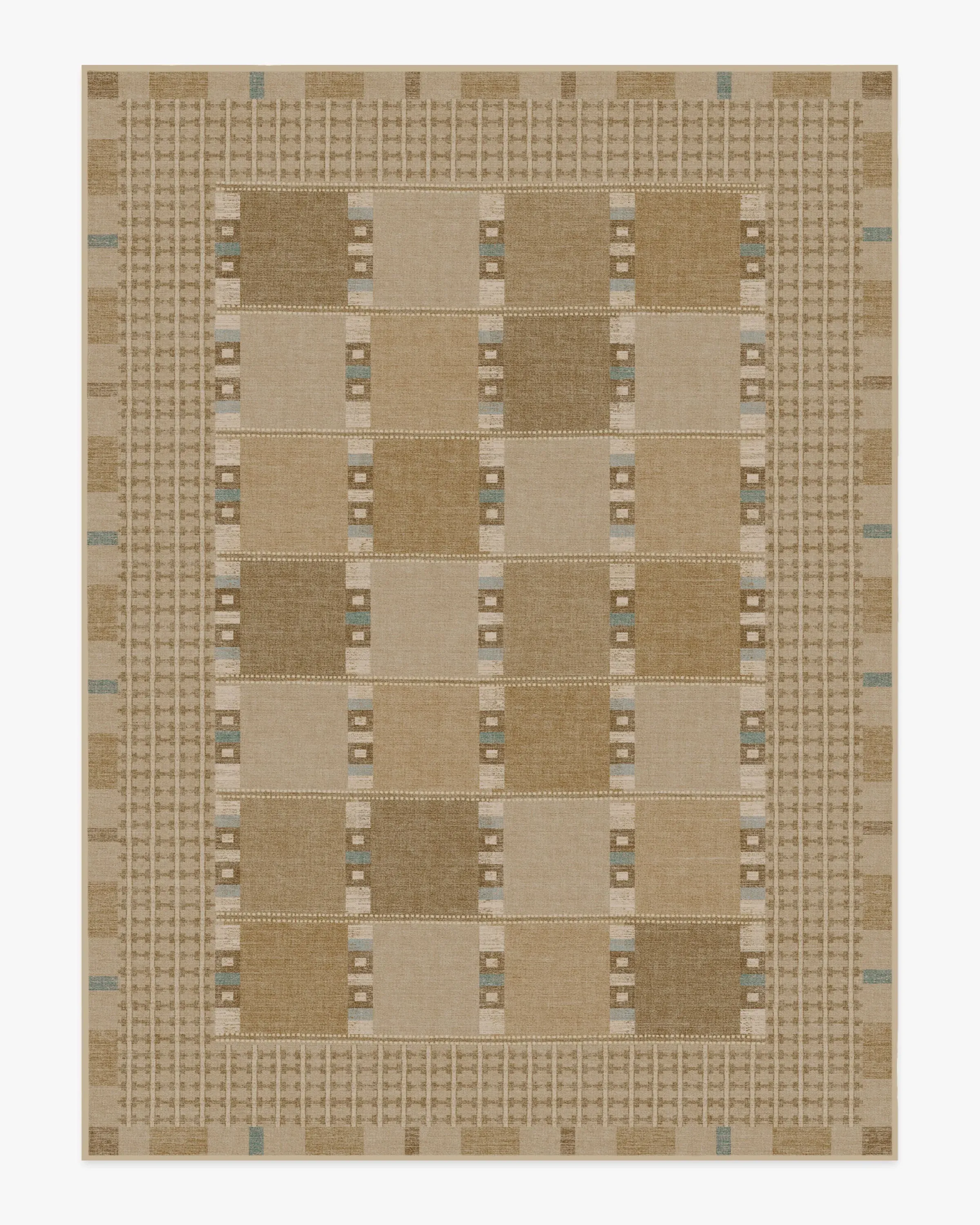 Extra Large Area Rug Machine Washable - Natural