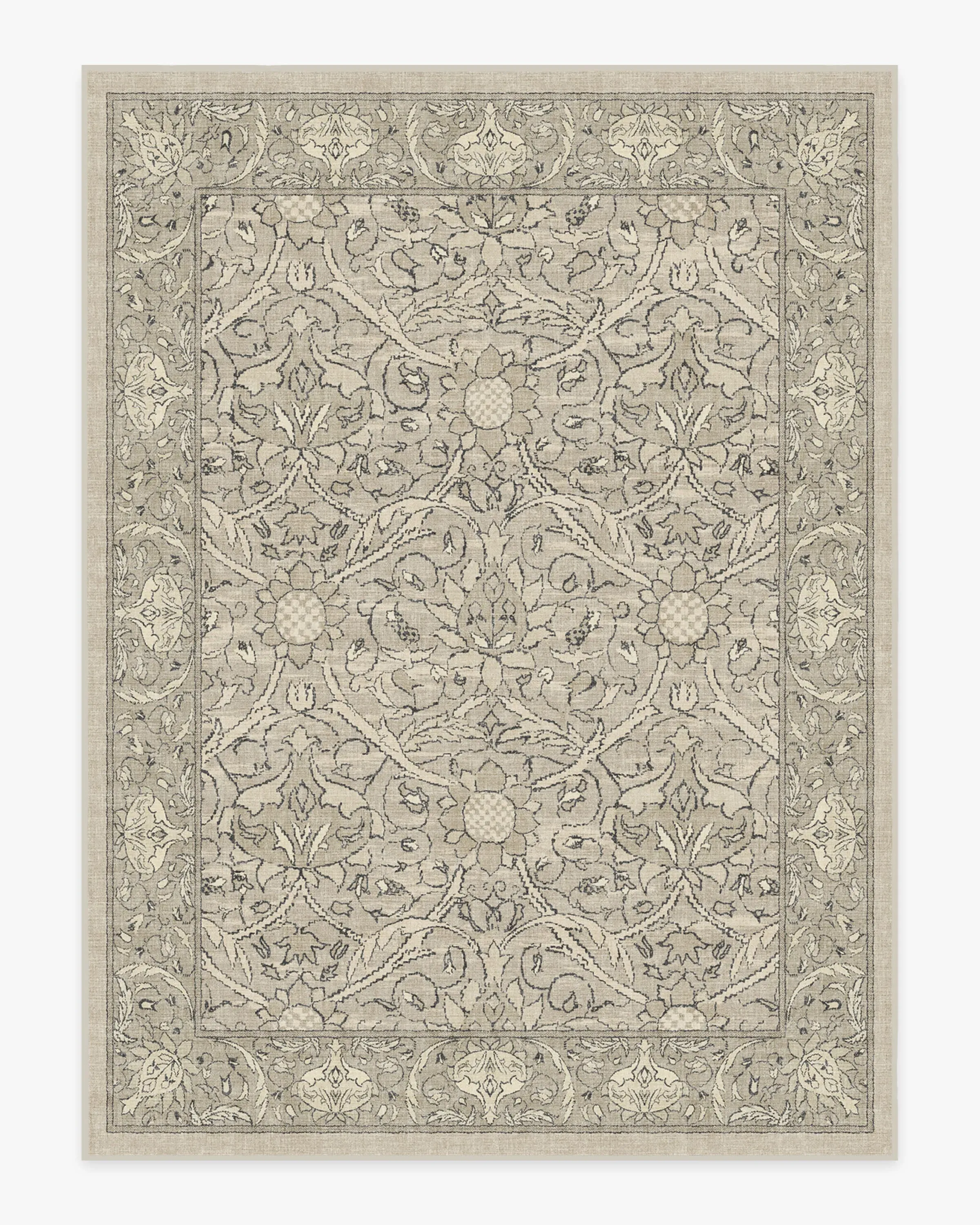 Extra Large Area Rug Machine Washable - Natural