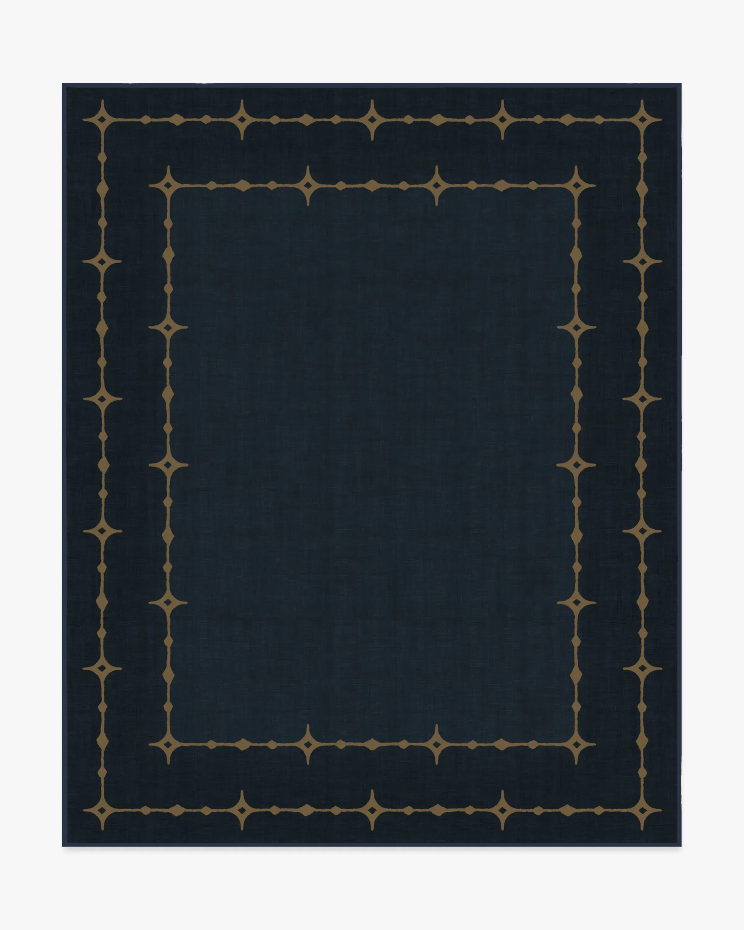 Extra Large Area Rug Machine Washable - Navy