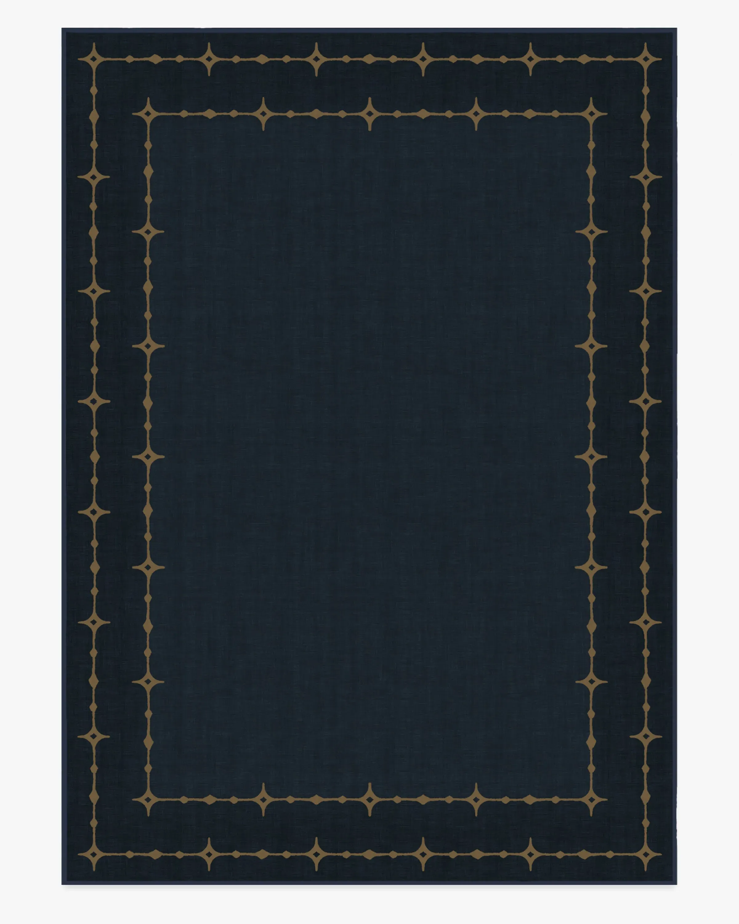 Extra Large Area Rug Machine Washable - Navy