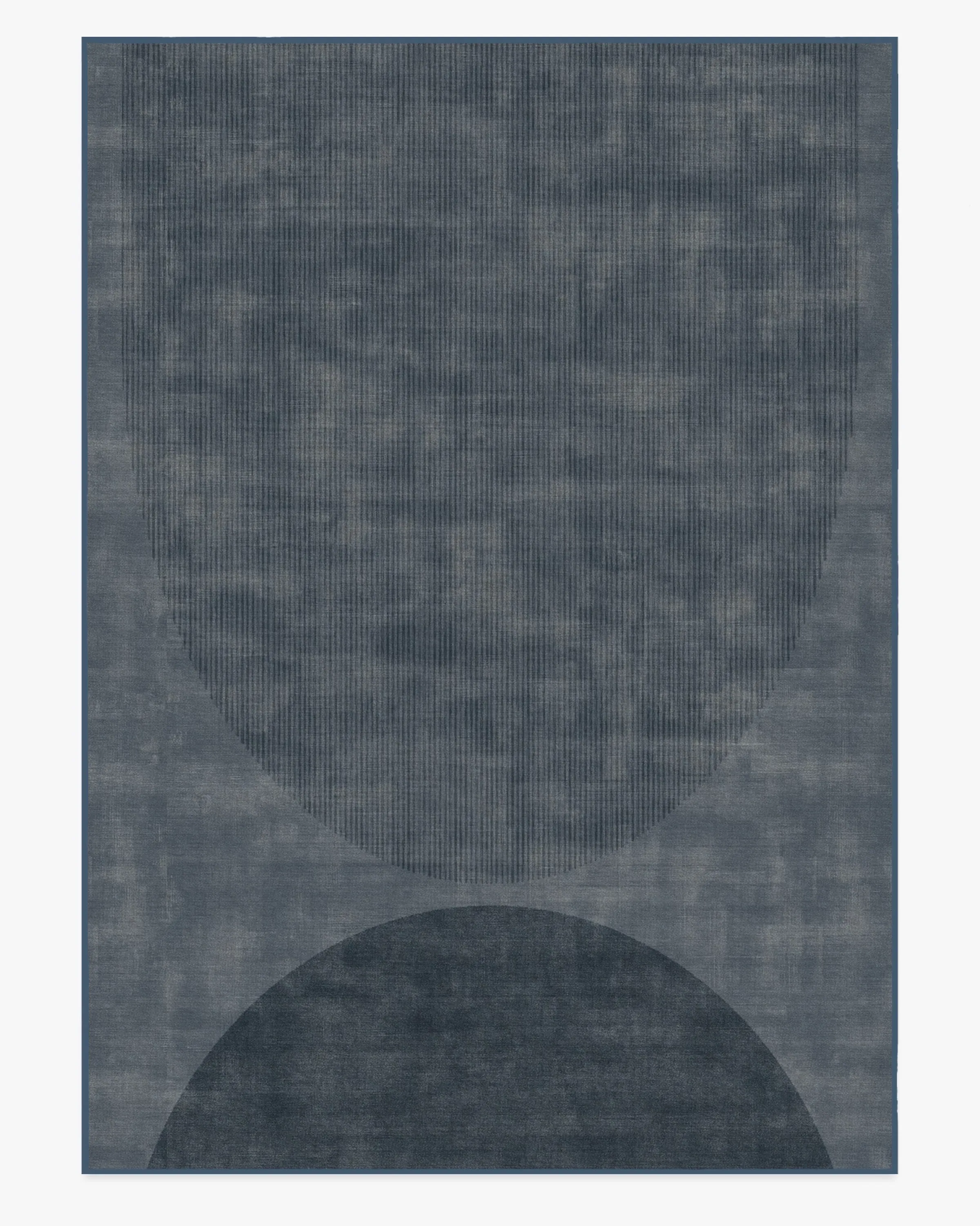 Extra Large Area Rug Machine Washable - Navy