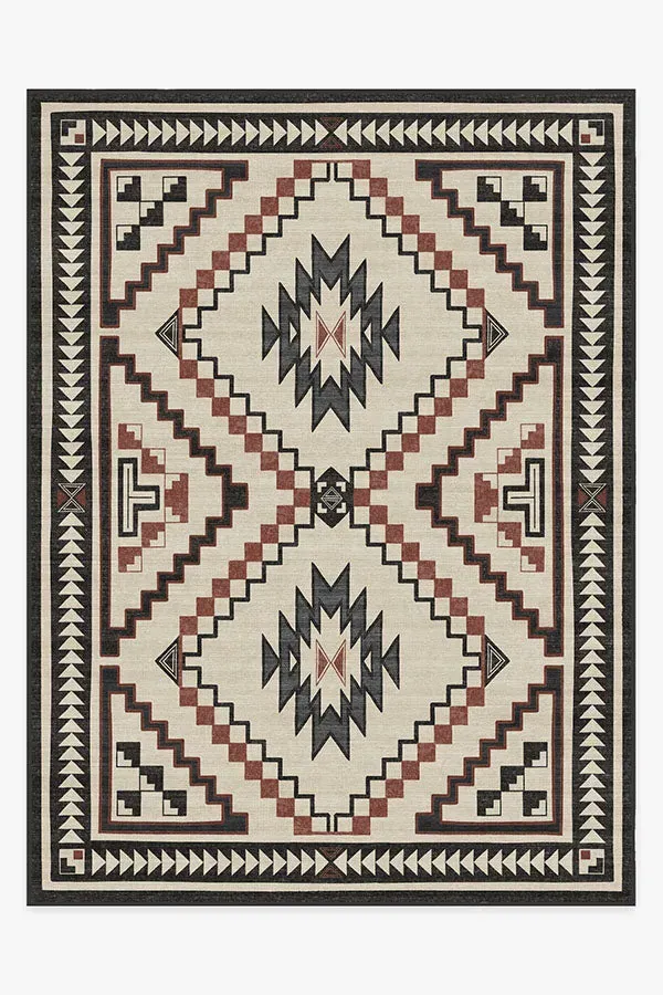 Extra Large Area Rug Machine Washable - Neutral