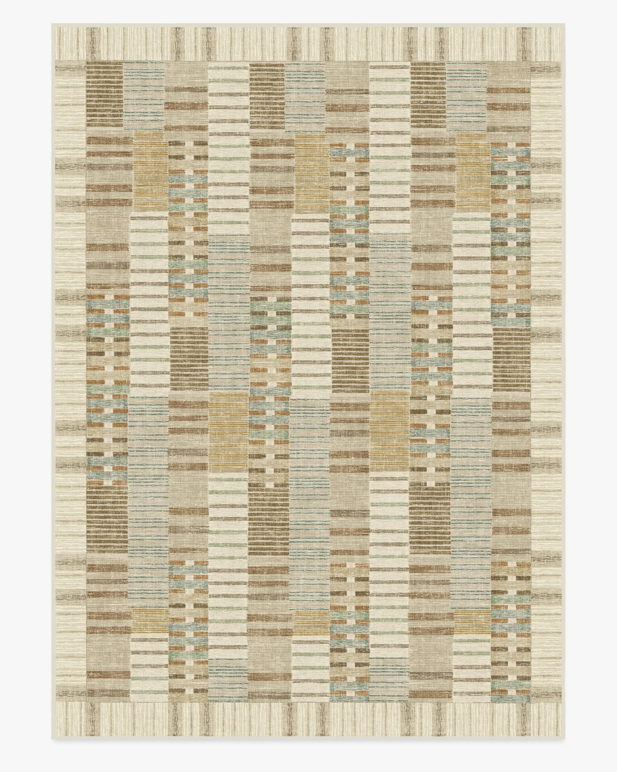Extra Large Area Rug Machine Washable - Neutral