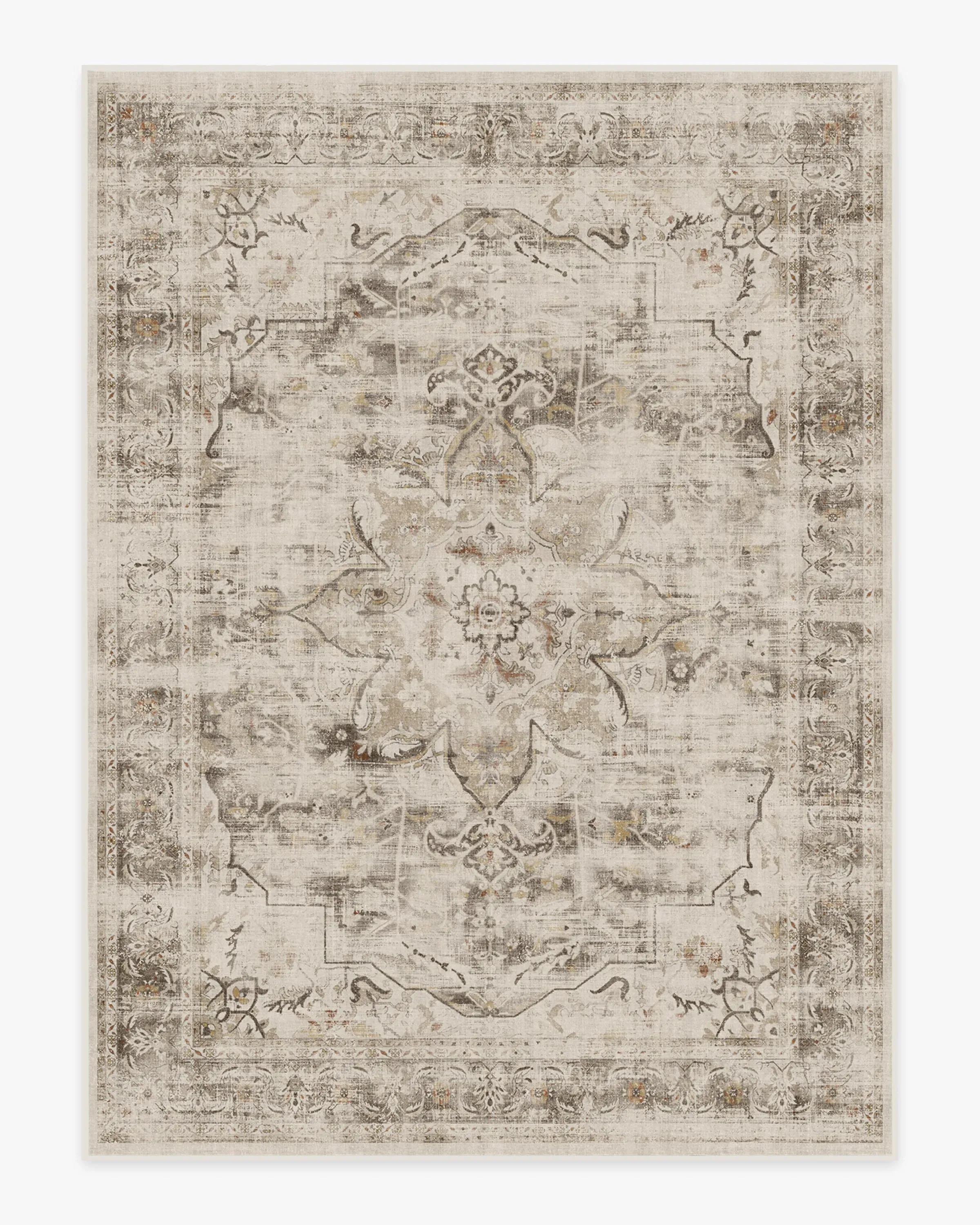 Extra Large Area Rug Machine Washable - Neutral