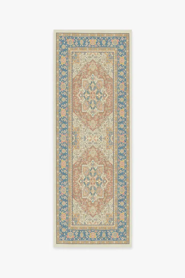 Extra Large Area Rug Machine Washable - Orange