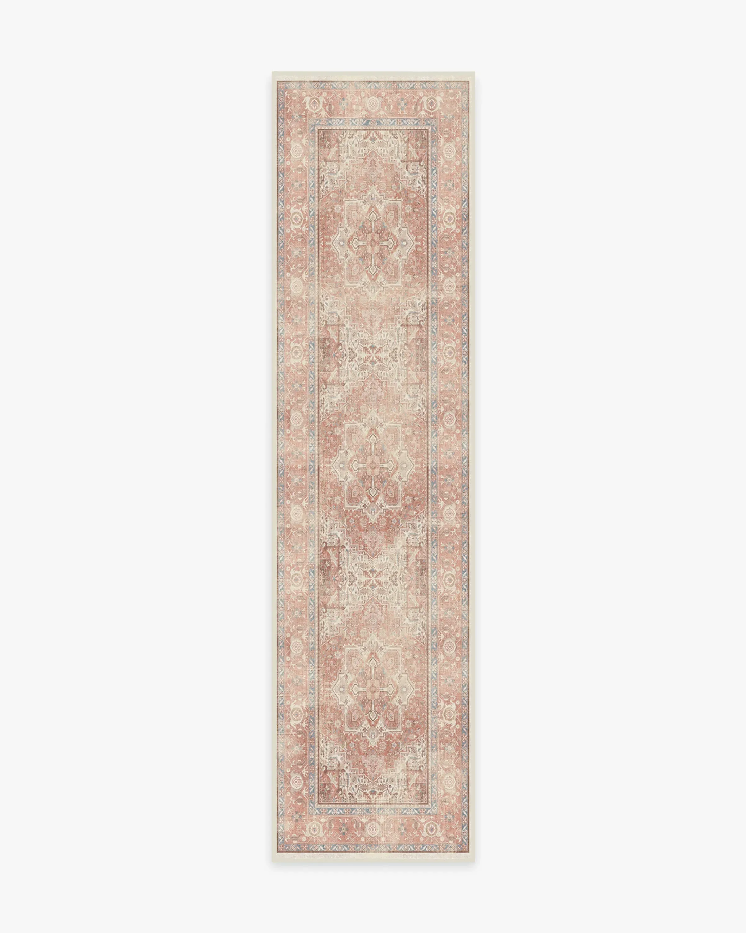 Extra Large Area Rug Machine Washable - Pink, Chenille